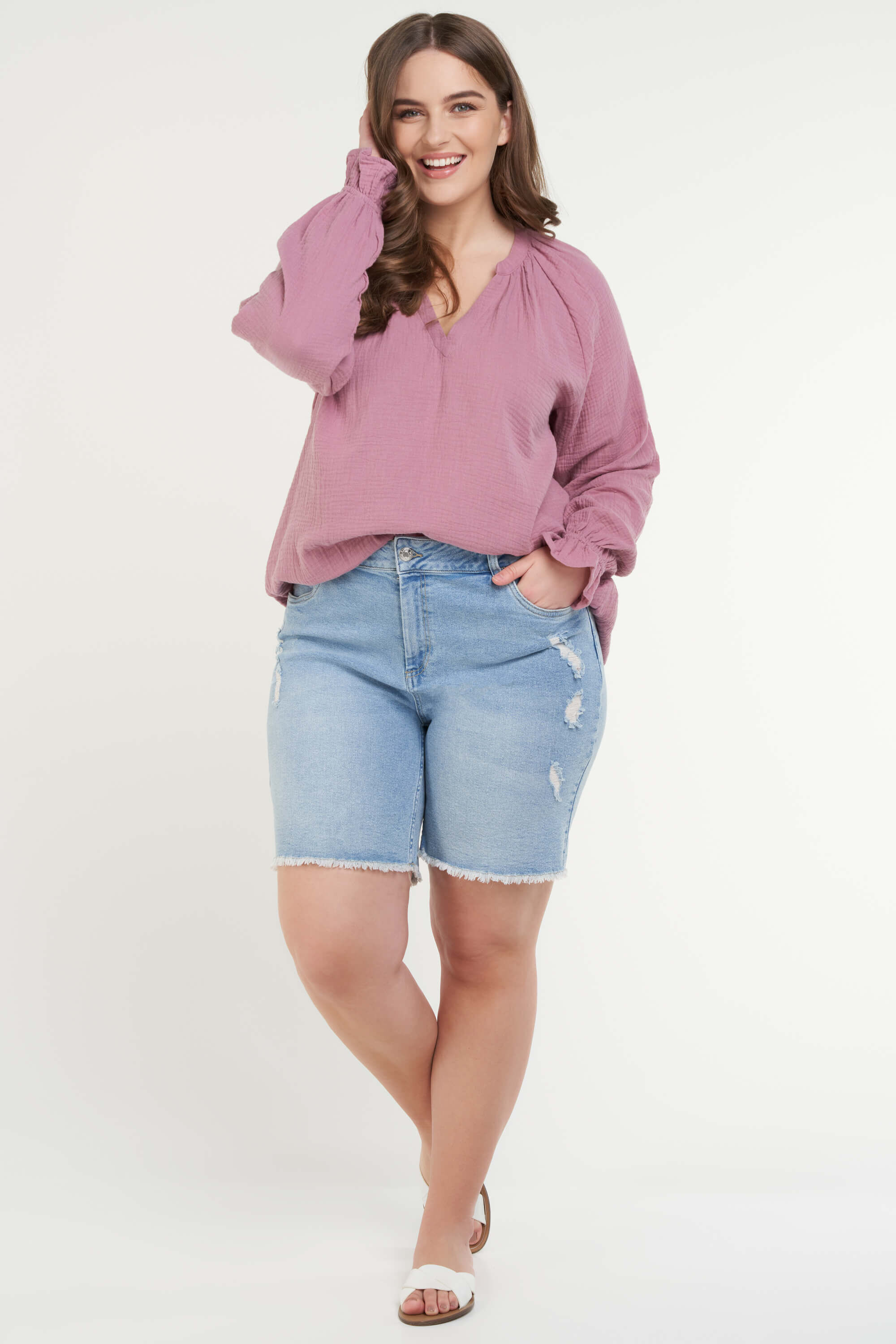 Musselin-Bluse image number 5