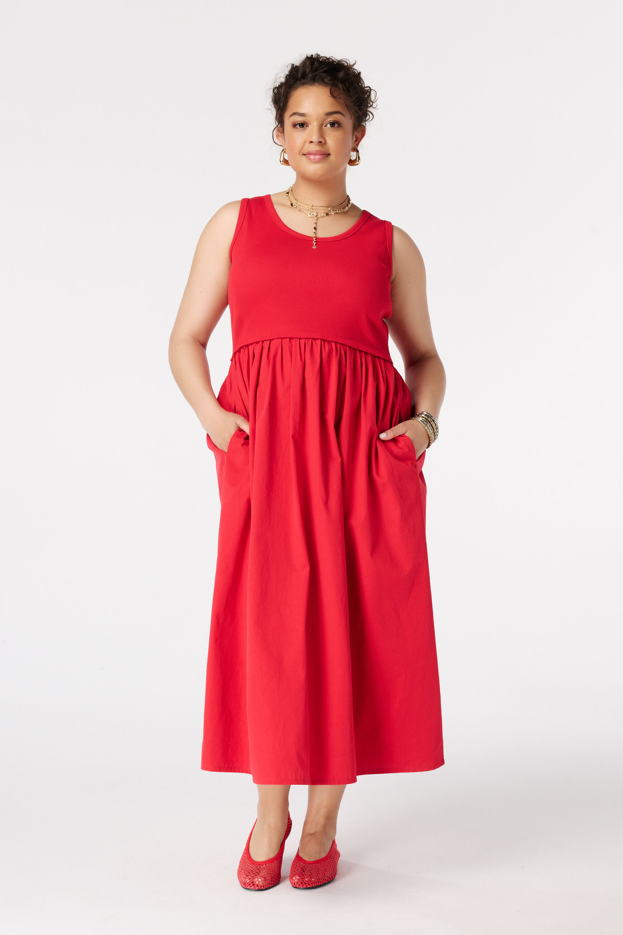A Linien Kleid