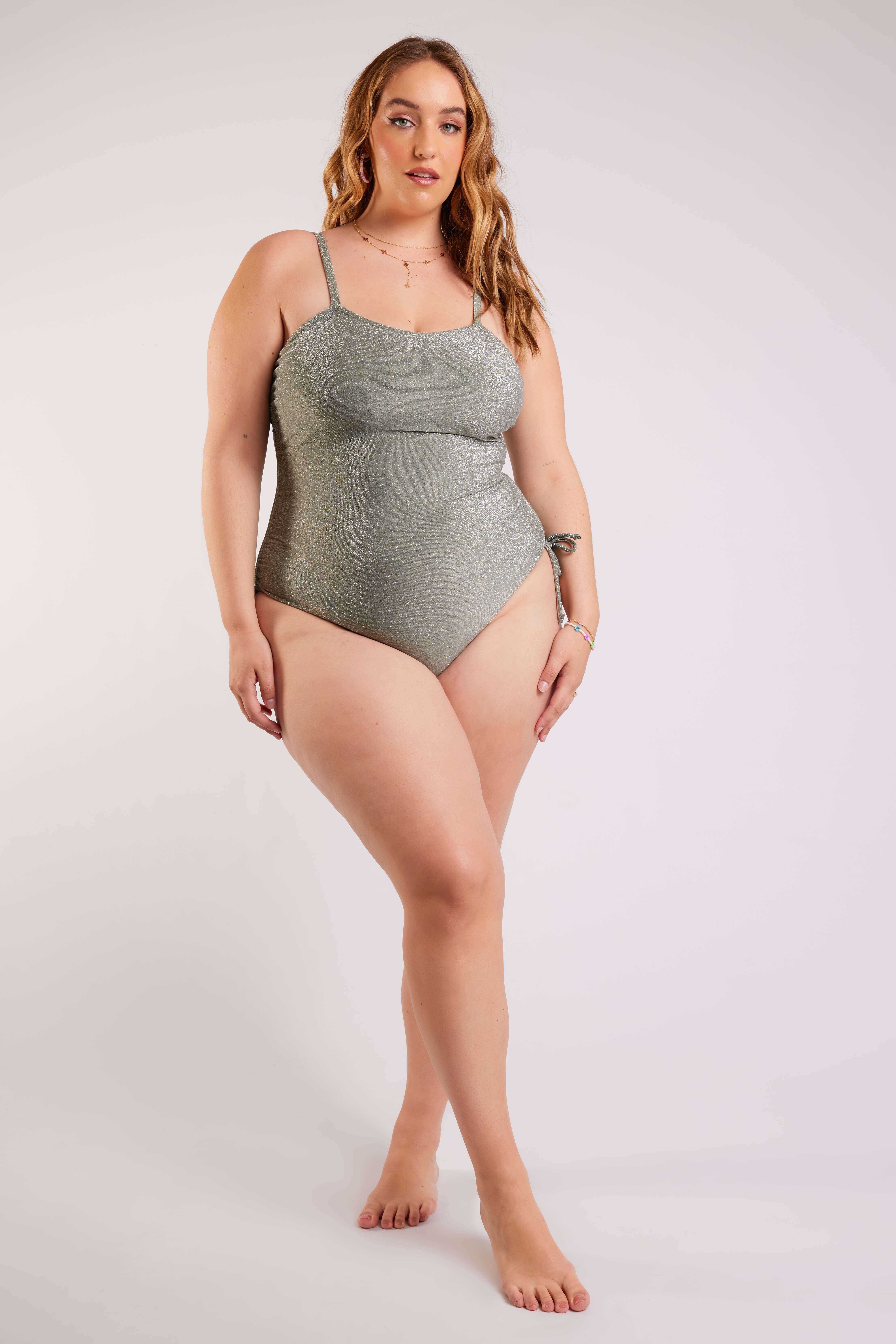 Badeanzug mit Glitzer image number 6