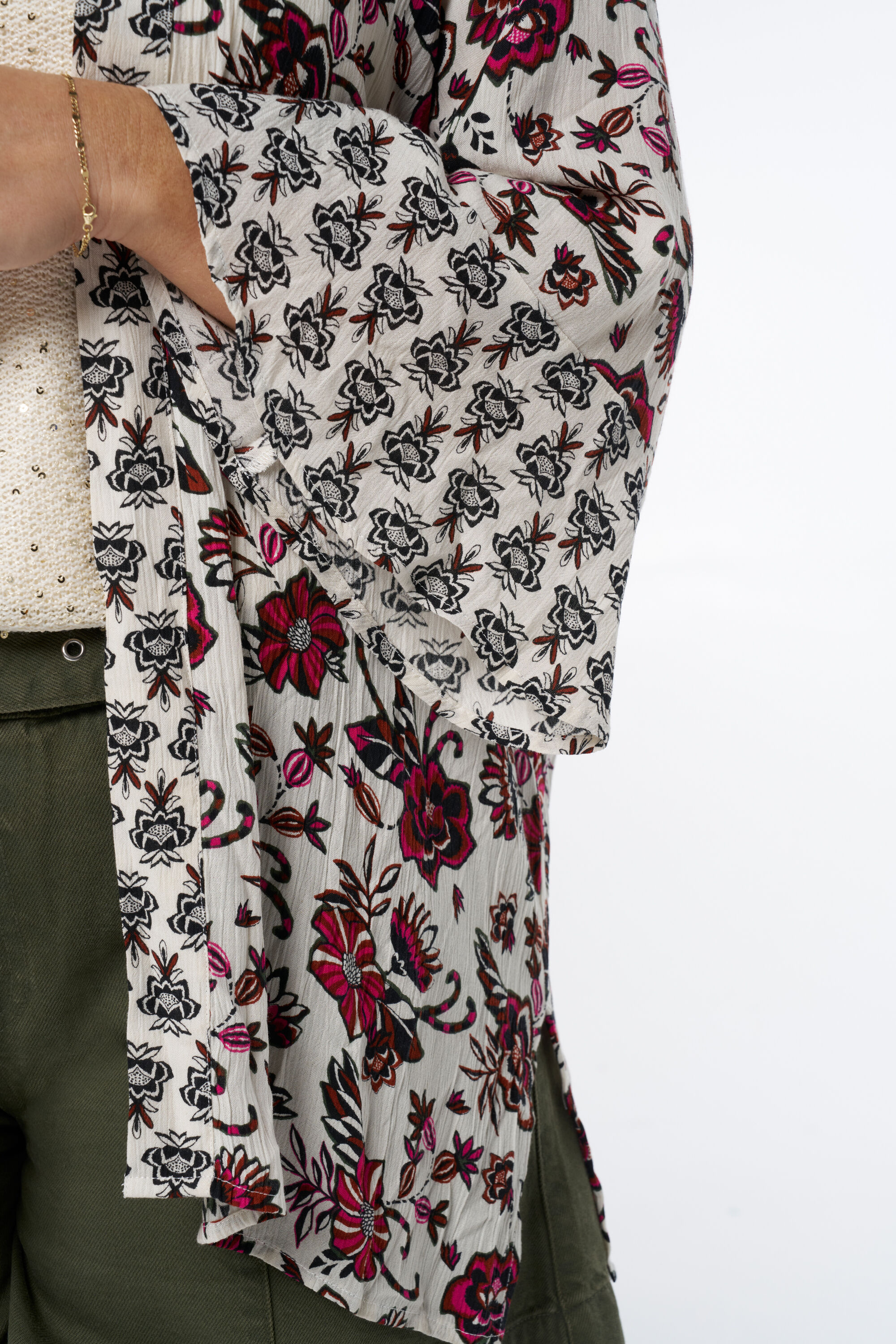Kimono mit Blumen-Print  image number 4