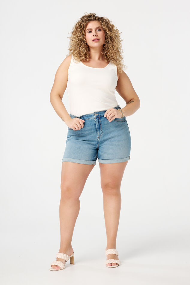 2er-Pack Baumwoll-Unterhemden extra lang image number 3