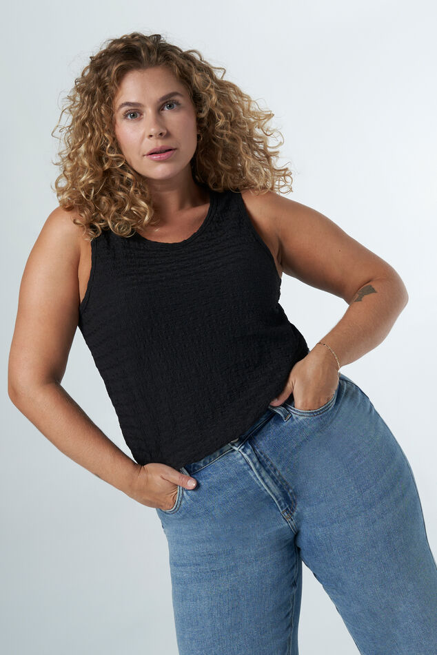 Strukturiertes Tanktop image number 0