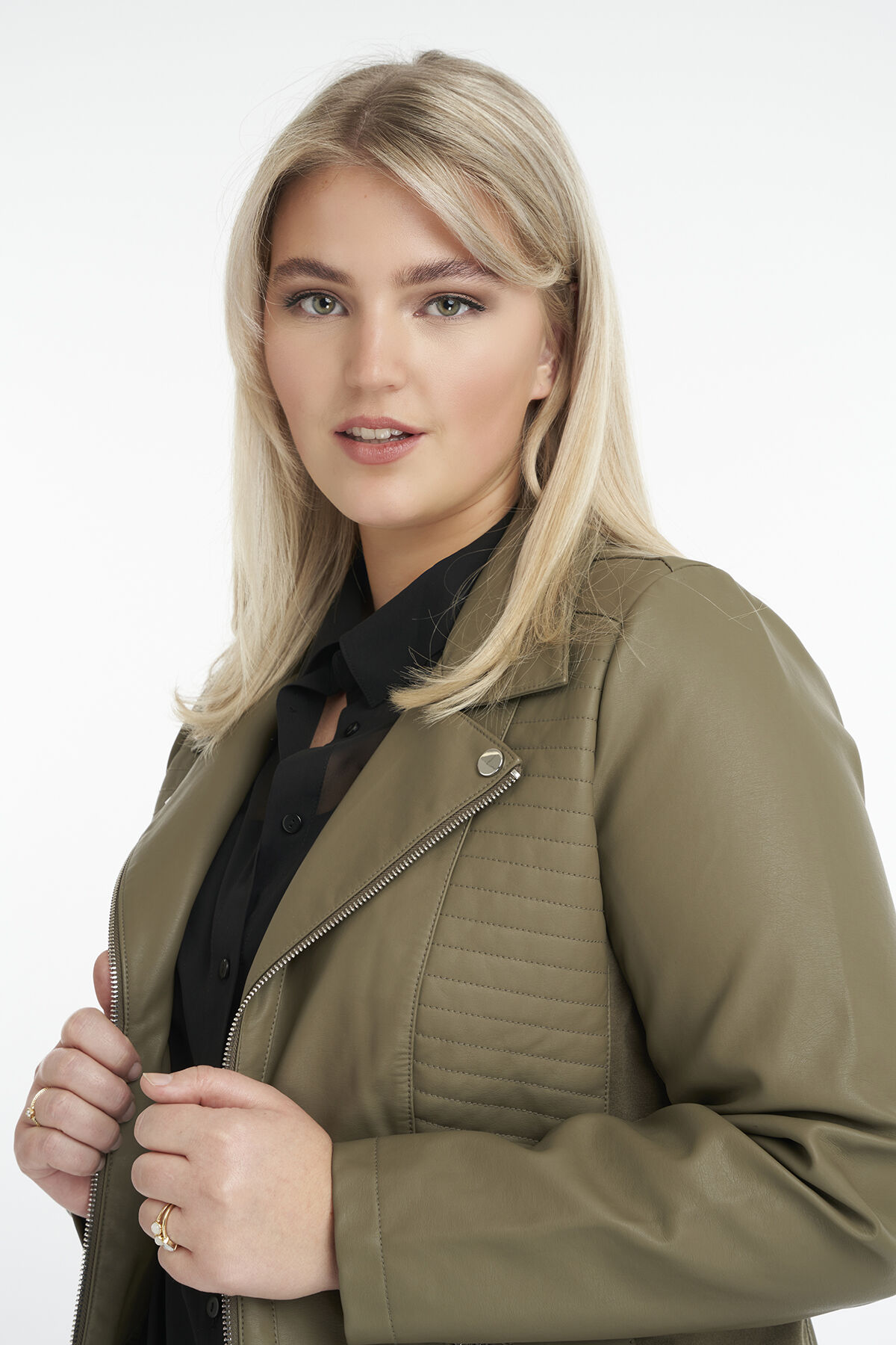 PU-Kunstlederjacke image number 4