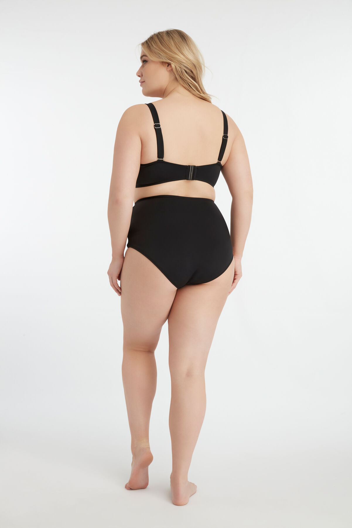 Einfarbige Bikinihose image number 3