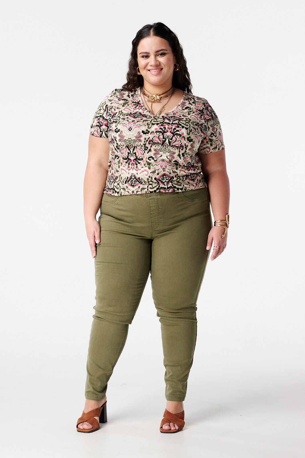 Tregging im Jeans-Look image number 2