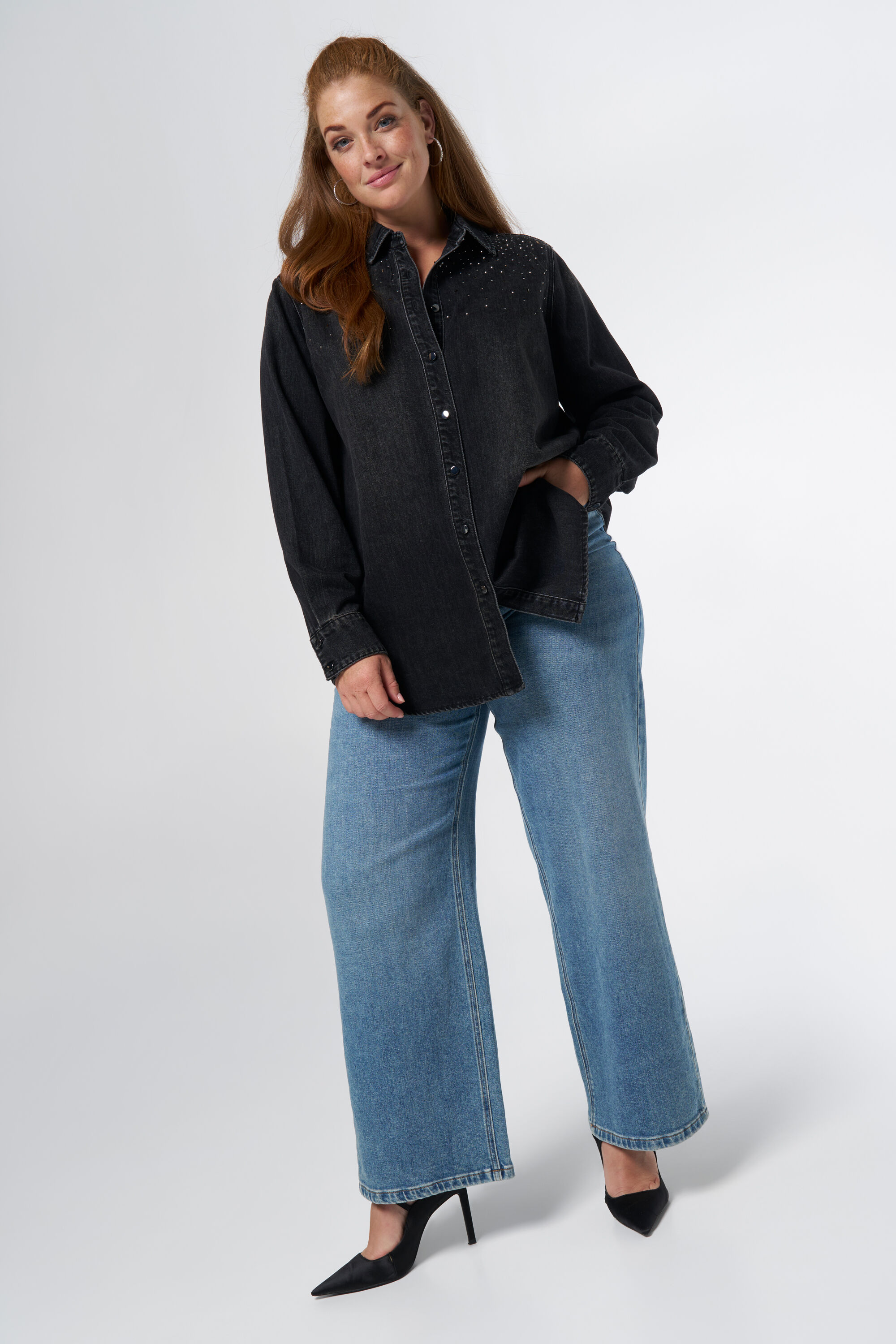 Jeans-Bluse  image number 5