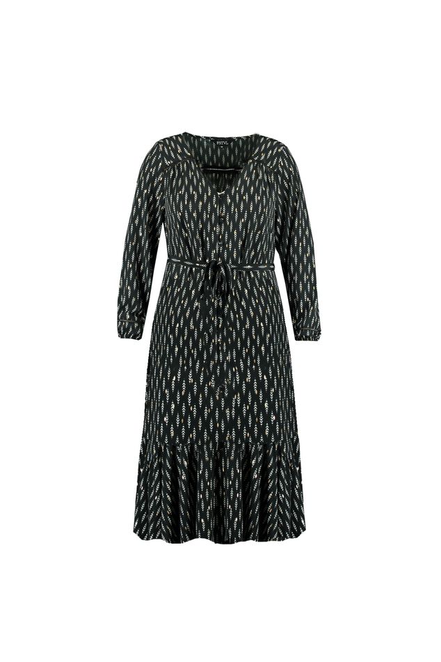 Kleid mit Folien-Print image number 2