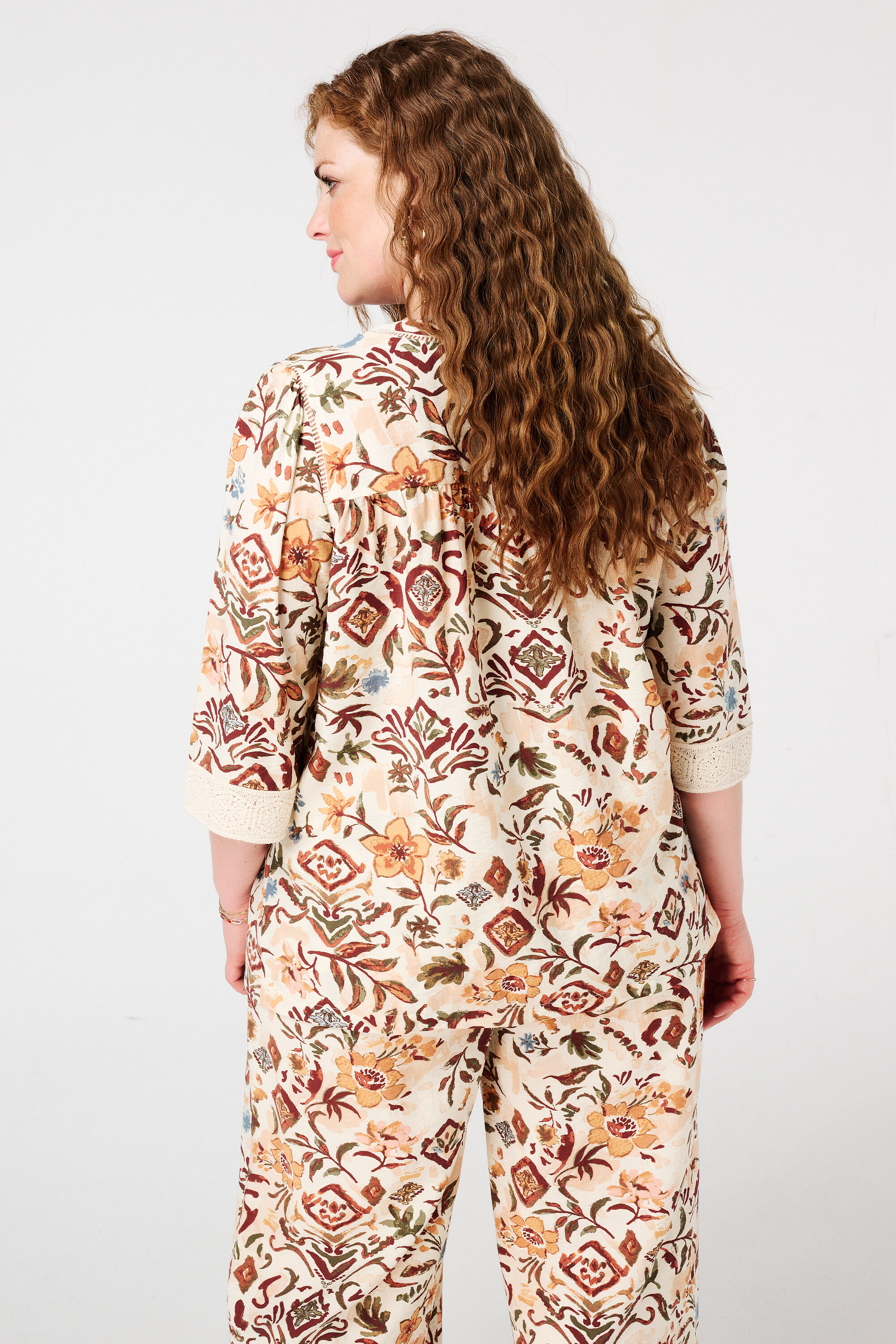 Bluse mit Print image number 3