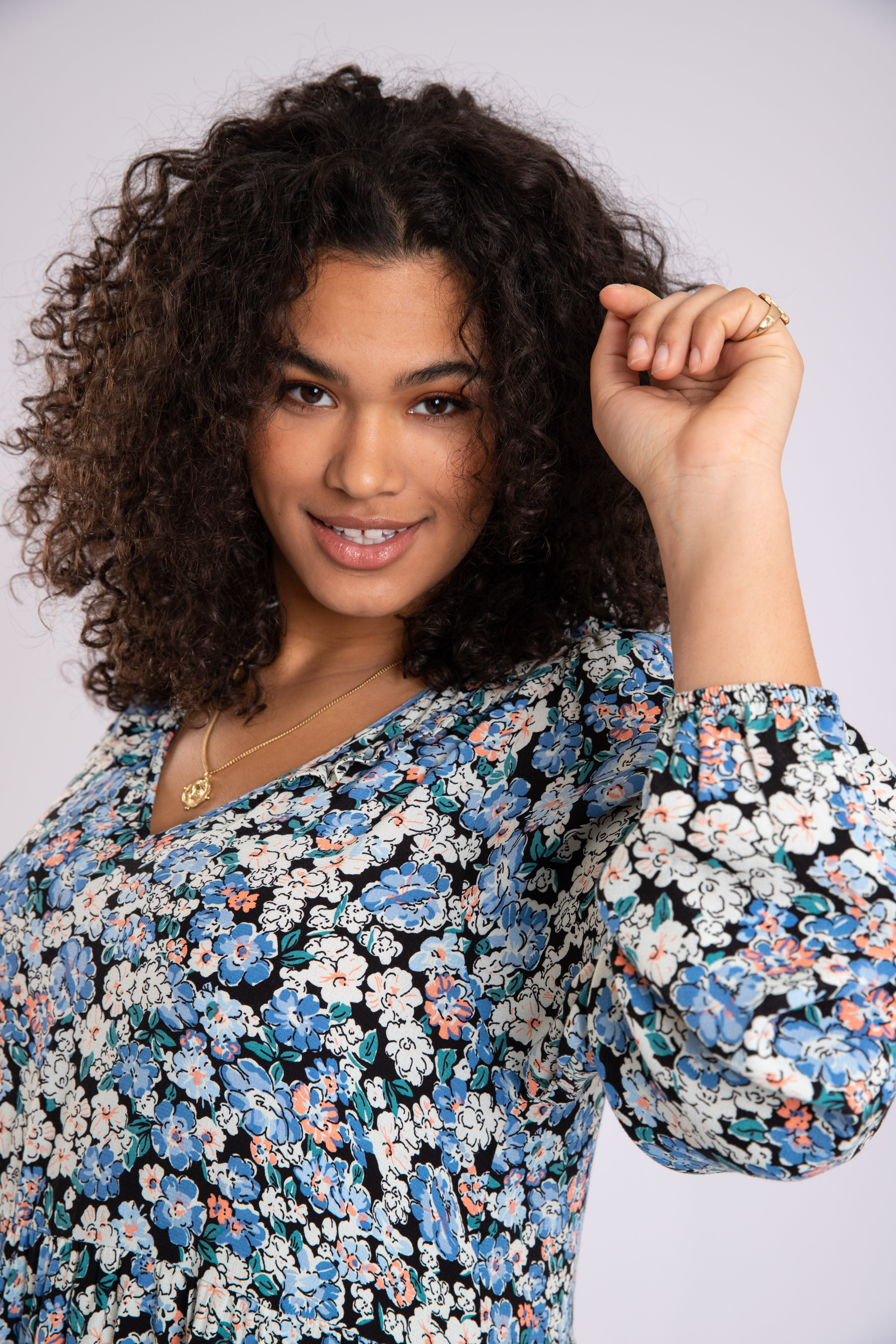 Kleid mit Print  image number 6