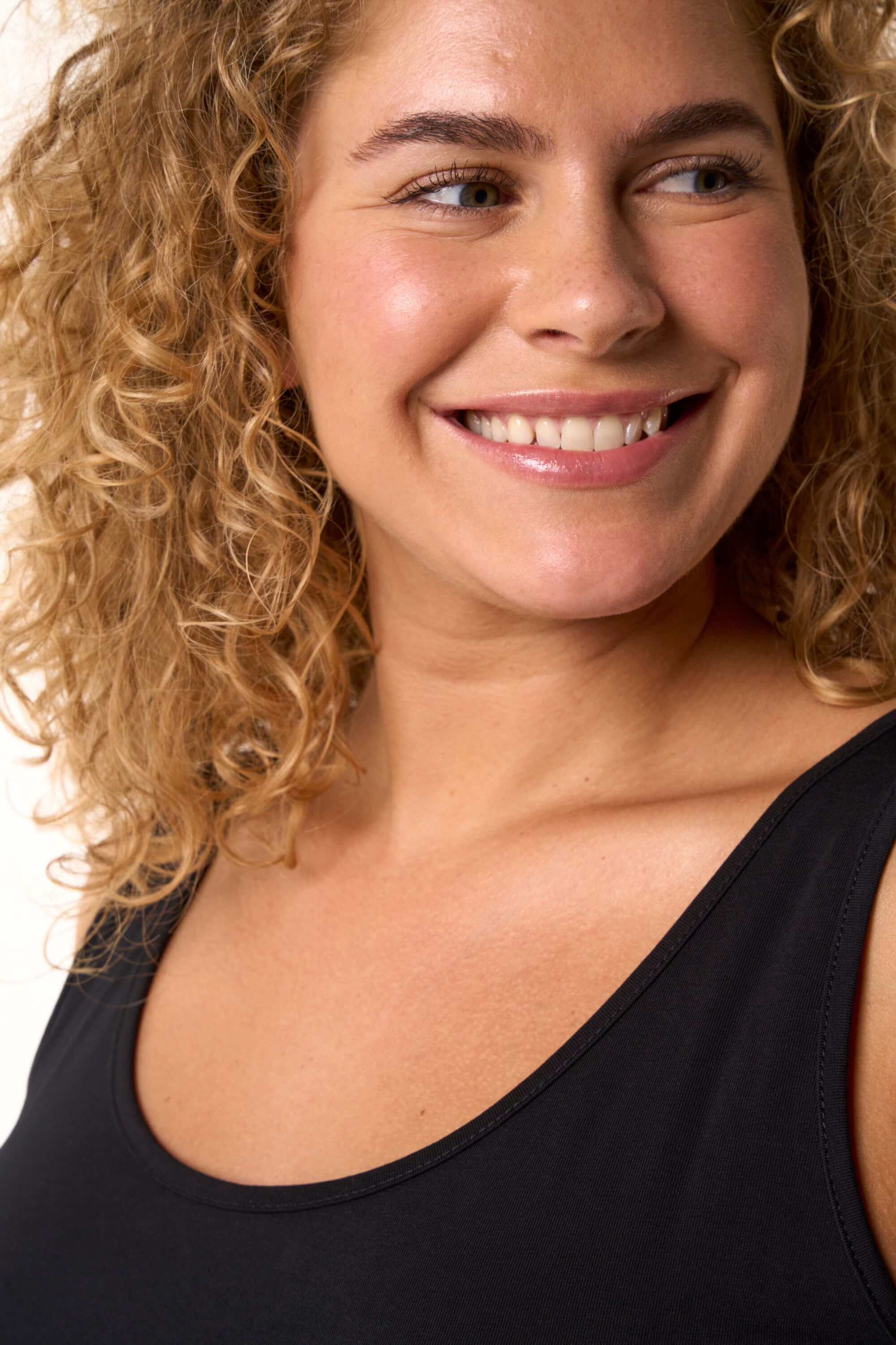 Langes Baumwoll-Singlet - Zweierpack image number 4