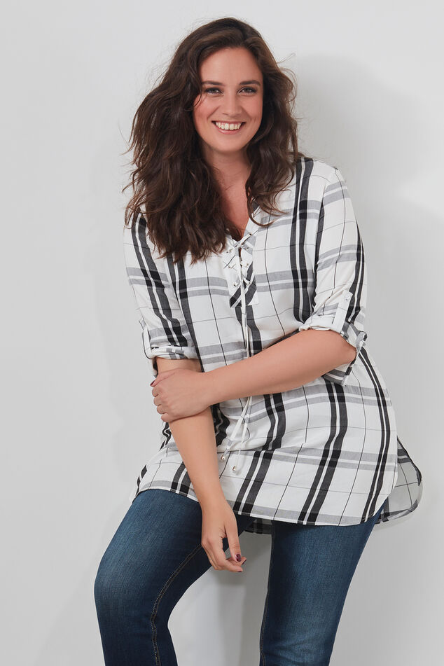 Karierte Bluse image number 0