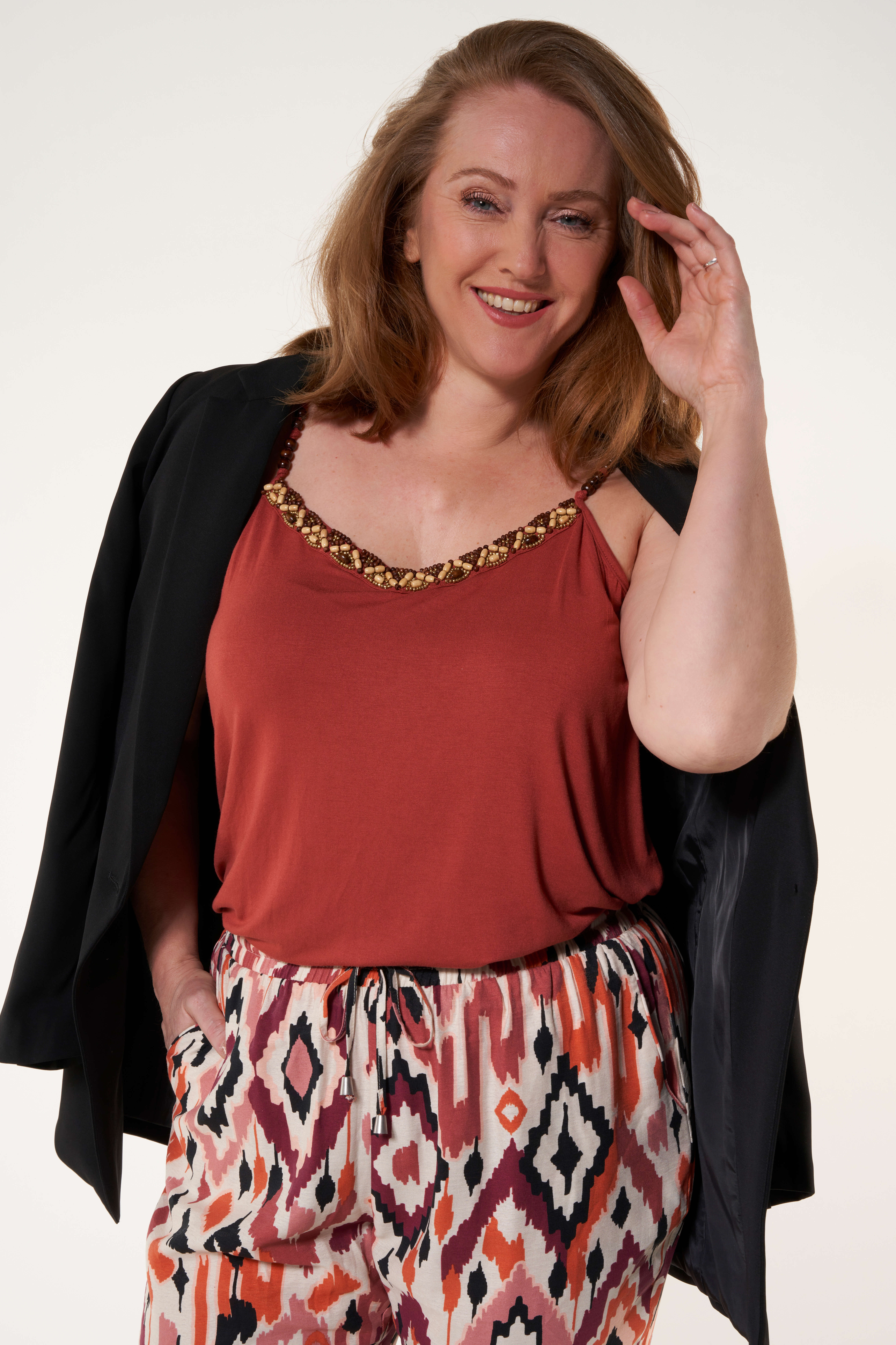 Perlenbesetztes Top image number 0