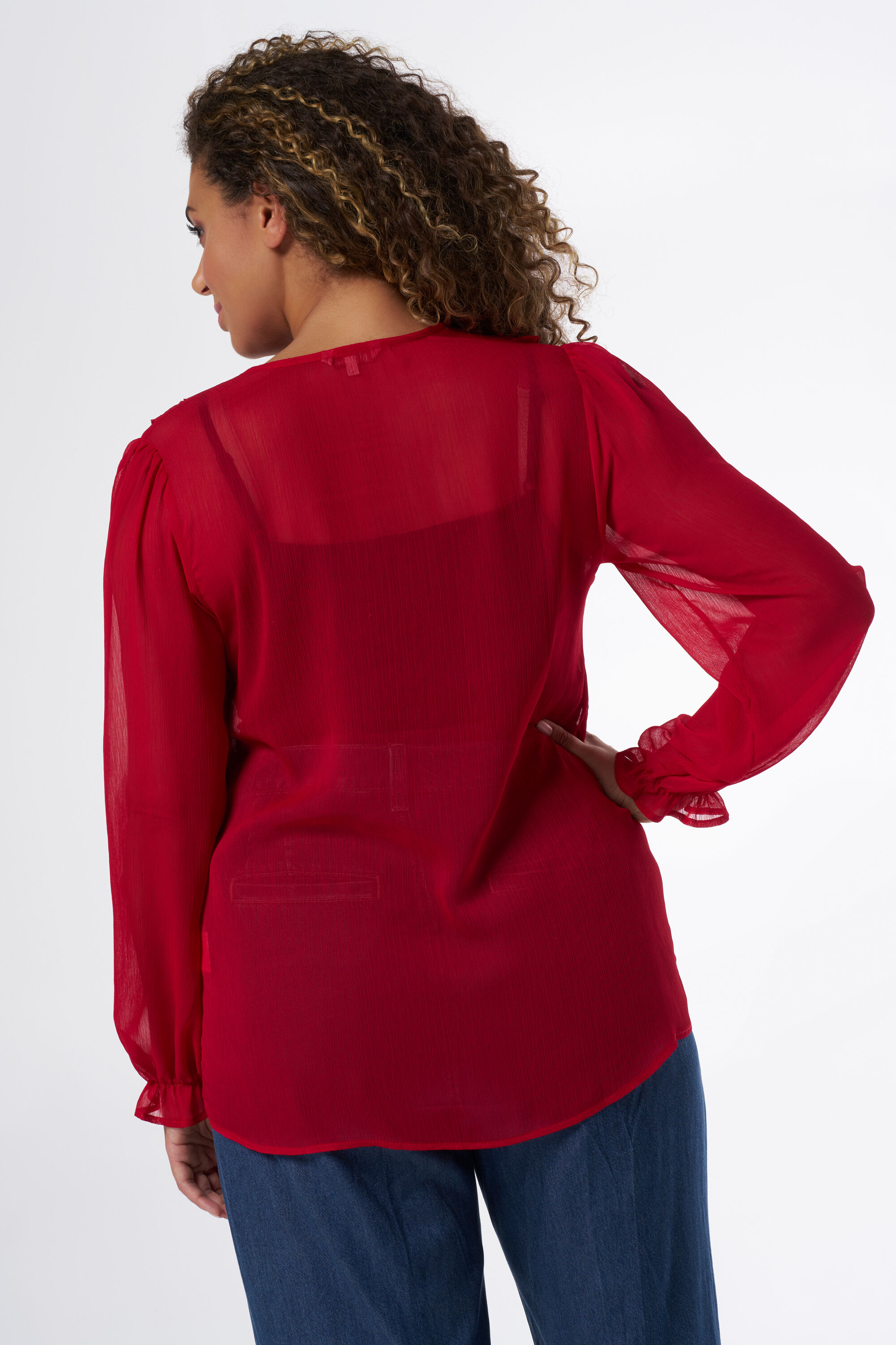 Bluse mit R&uuml;schen  image number 3