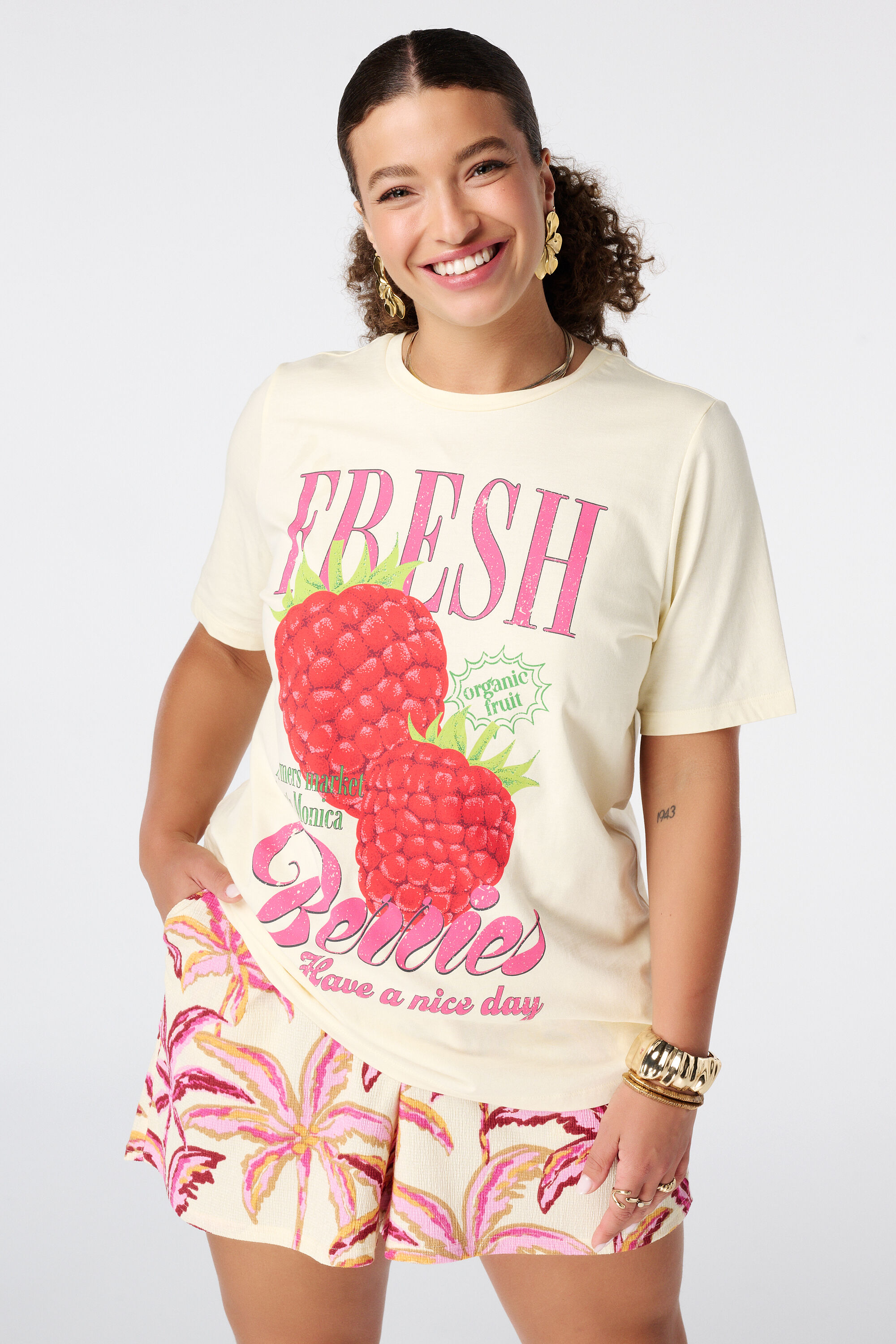 T-Shirt mit Schriftzug
