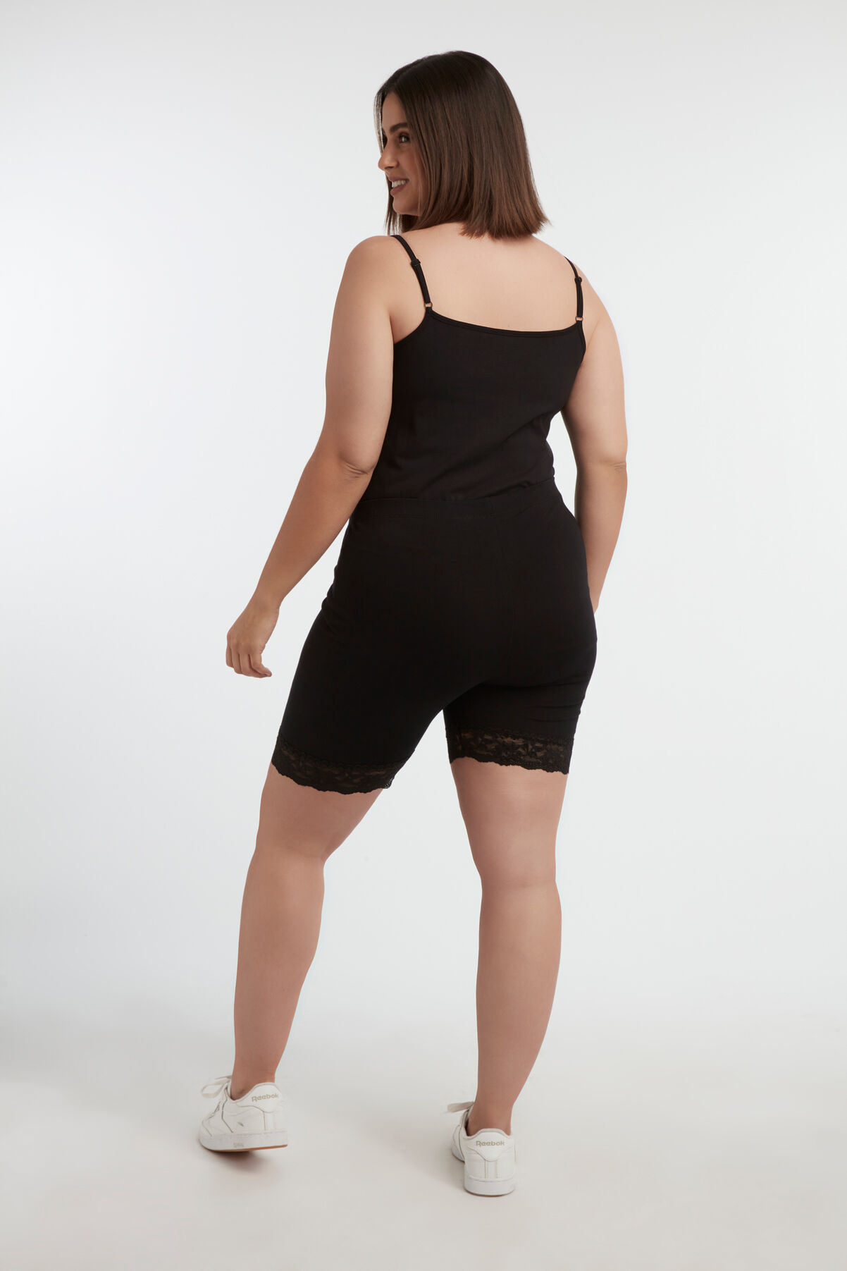 2er-Pack Kurze Leggings mit Spitze image number 3