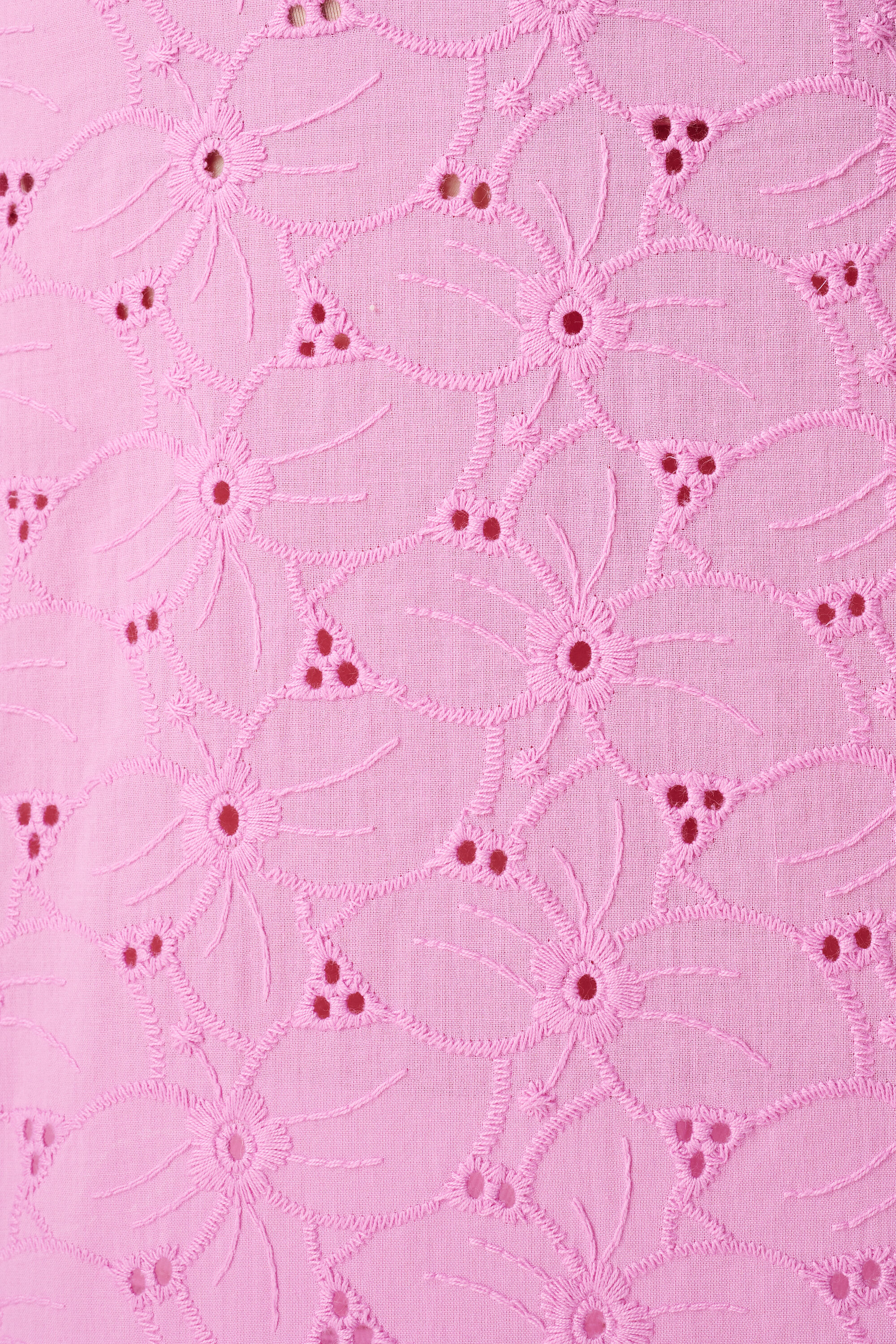 Bestickte Bluse mit Puff&auml;rmeln image number 6