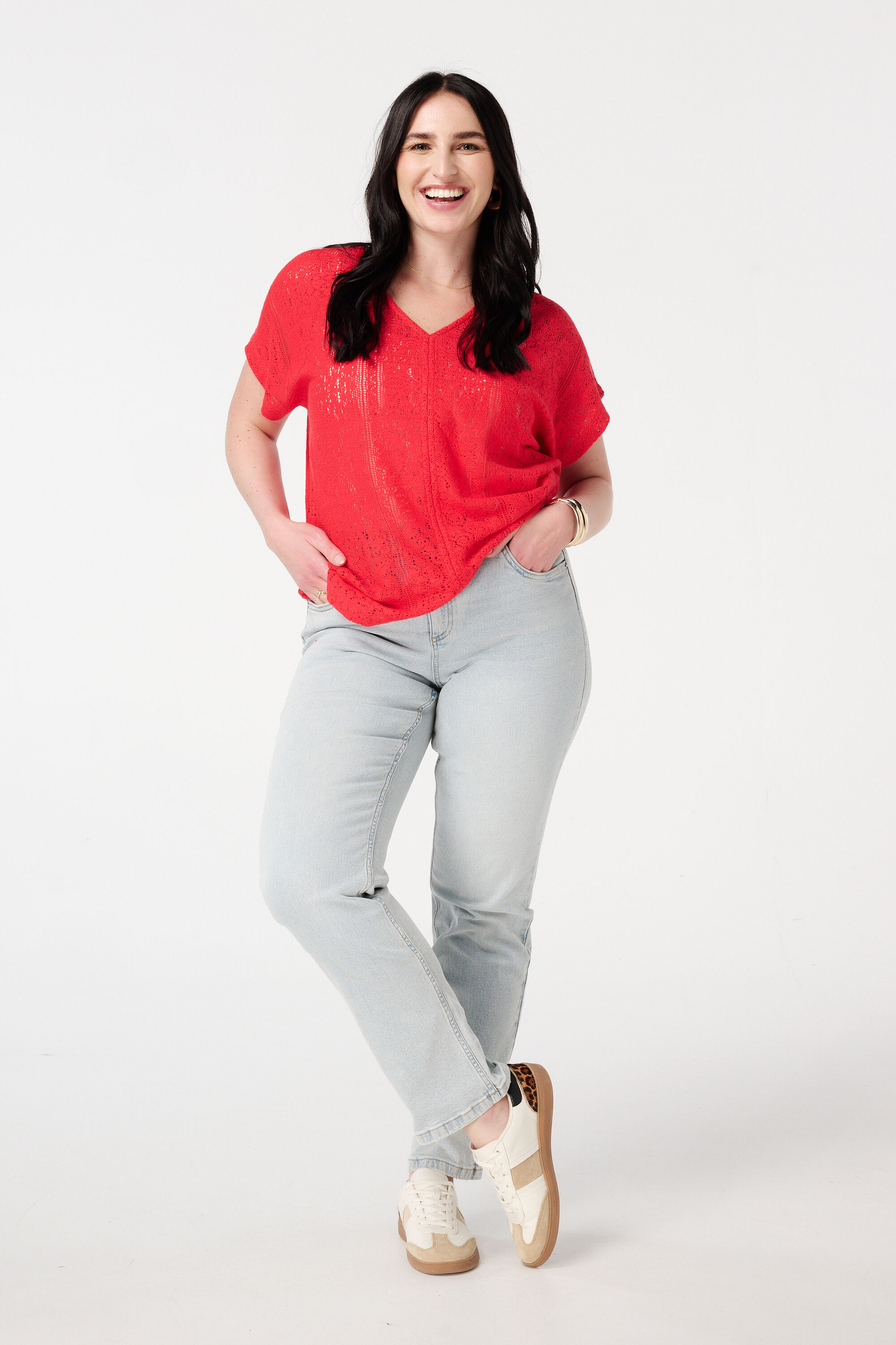 Oberteil mit durchbrochenem Muster image number 5