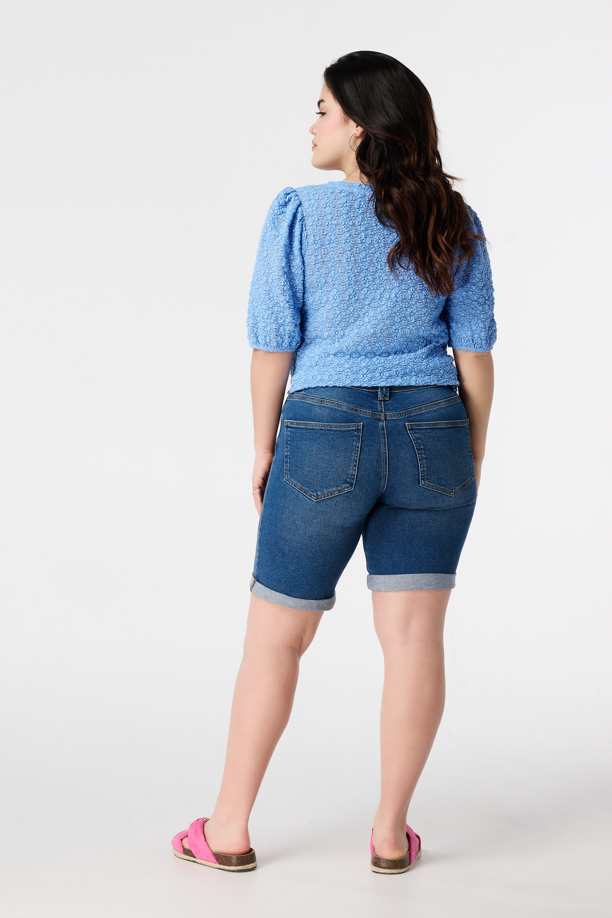 Denim-Shorts image number 3
