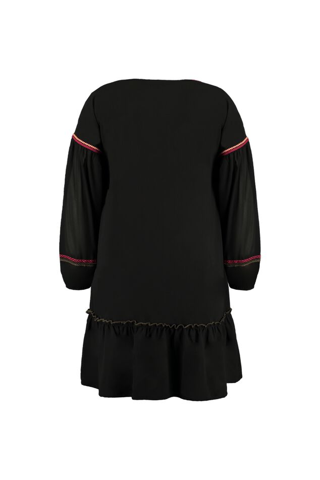 Kleid mit Stickerei-Element image number 3