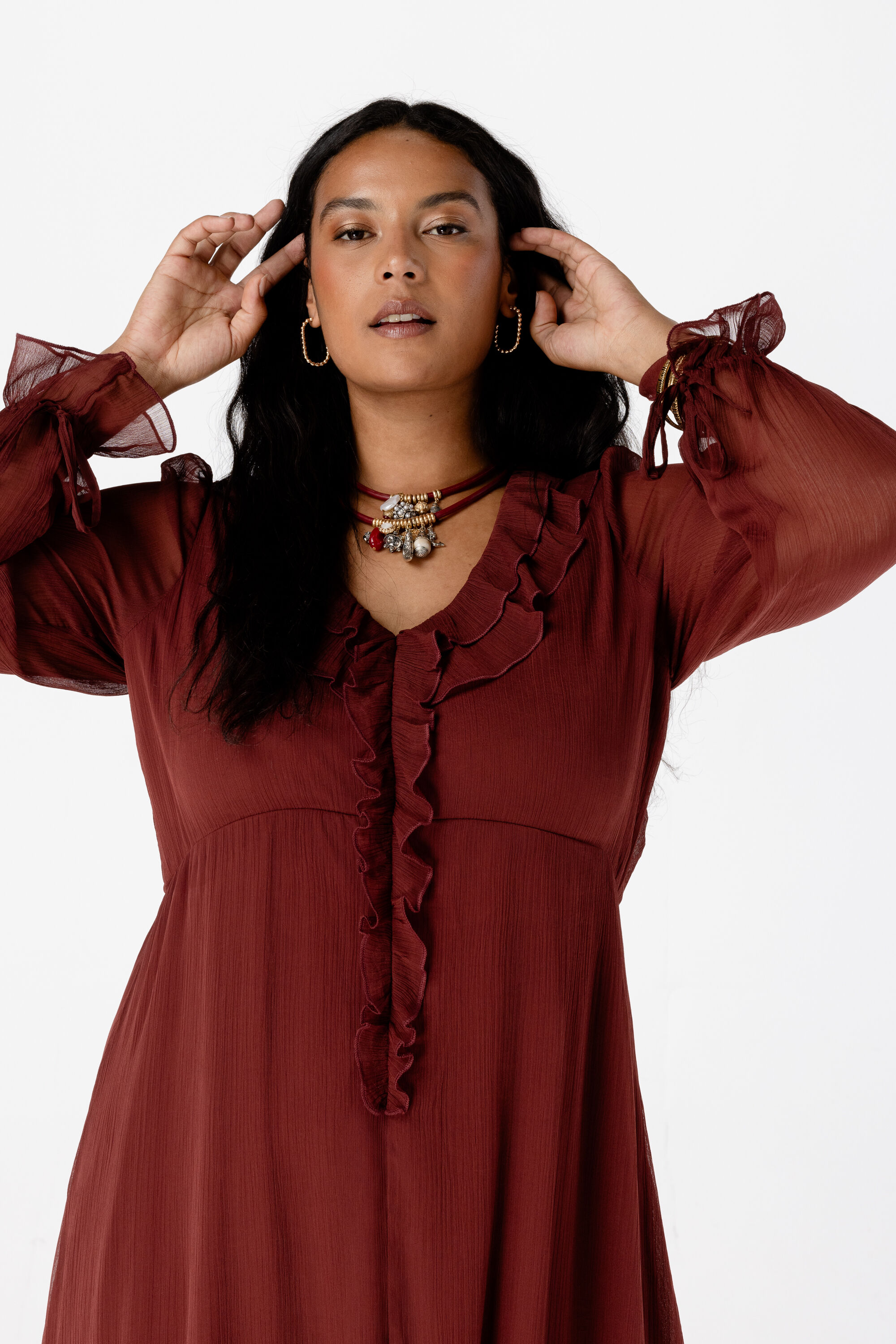 Kleid mit R&uuml;schen image number 4