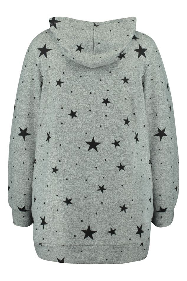 Cardigan mit Sternen-Print image number 2