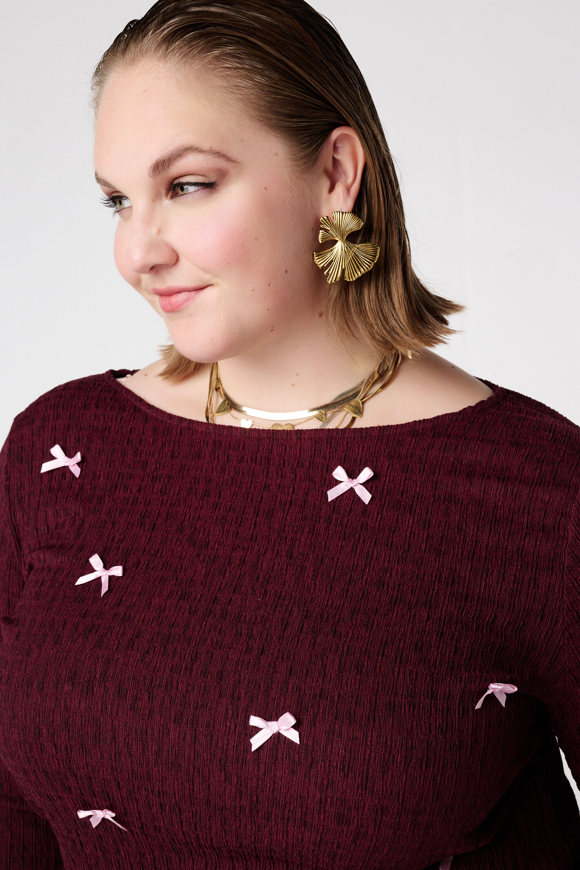 Top mit Schleifendetails image number 4