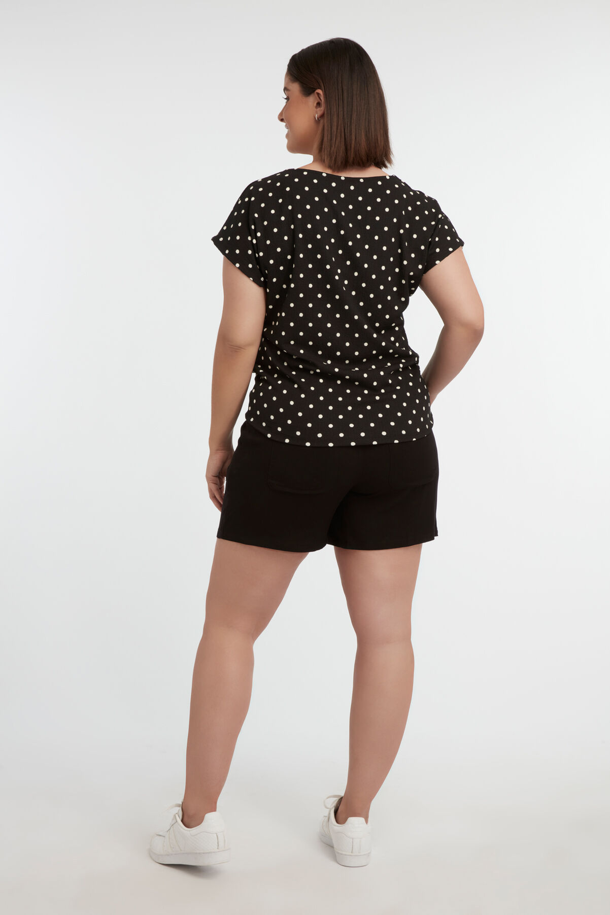 Shorts mit Stoff-G&uuml;rtel image number 4