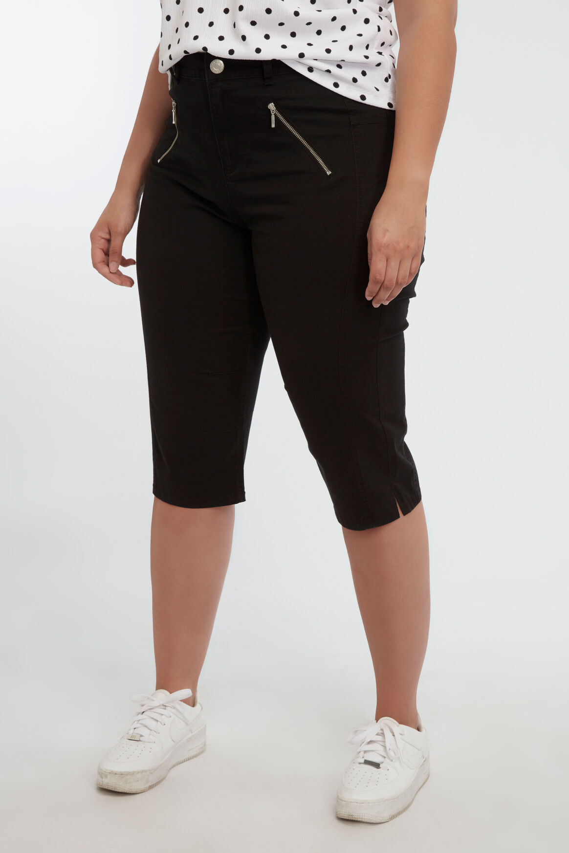 Baumwoll-Caprihose image number 3