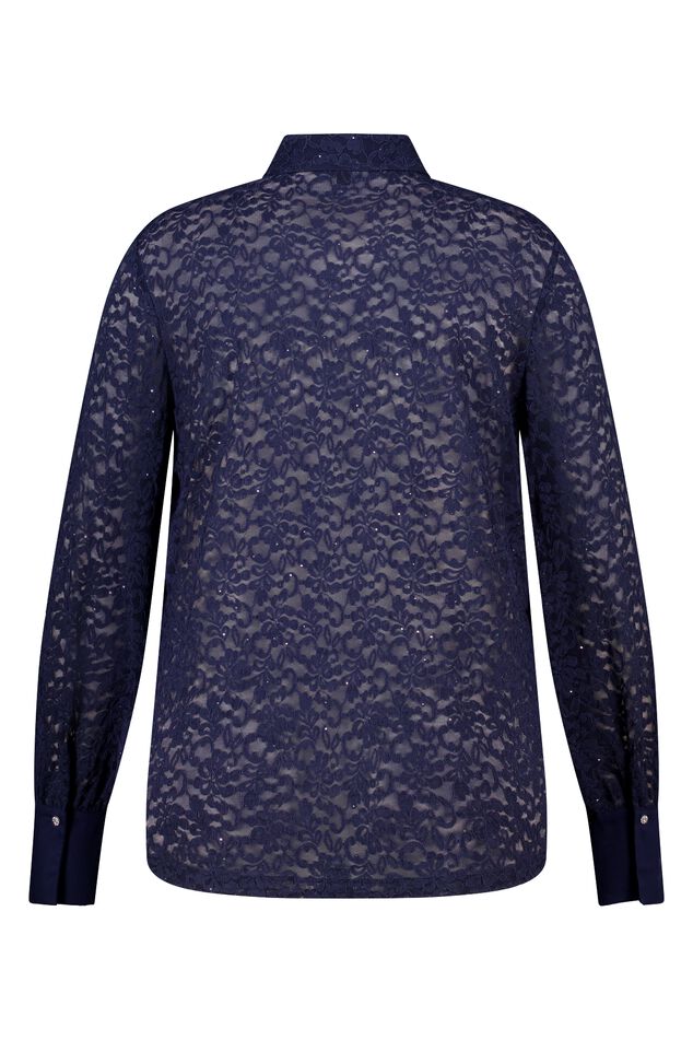 Top mit Spitze und Pailletten image number 2