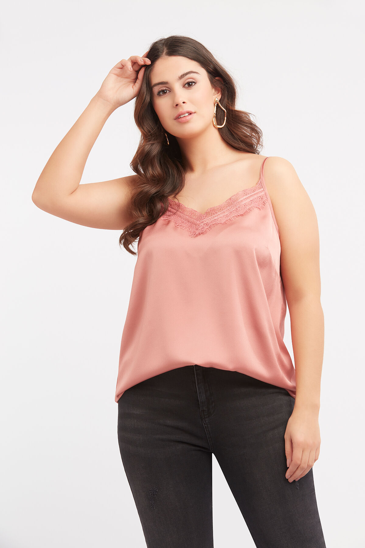 Satin-Bluse image number 3