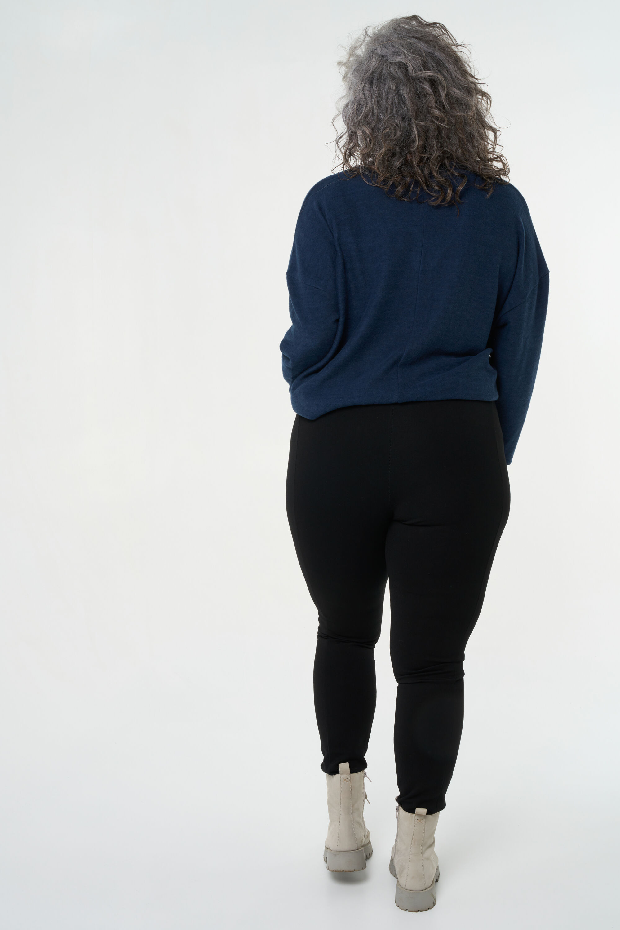 Treggings mit Rei&szlig;verschluss-Imitation image number 3