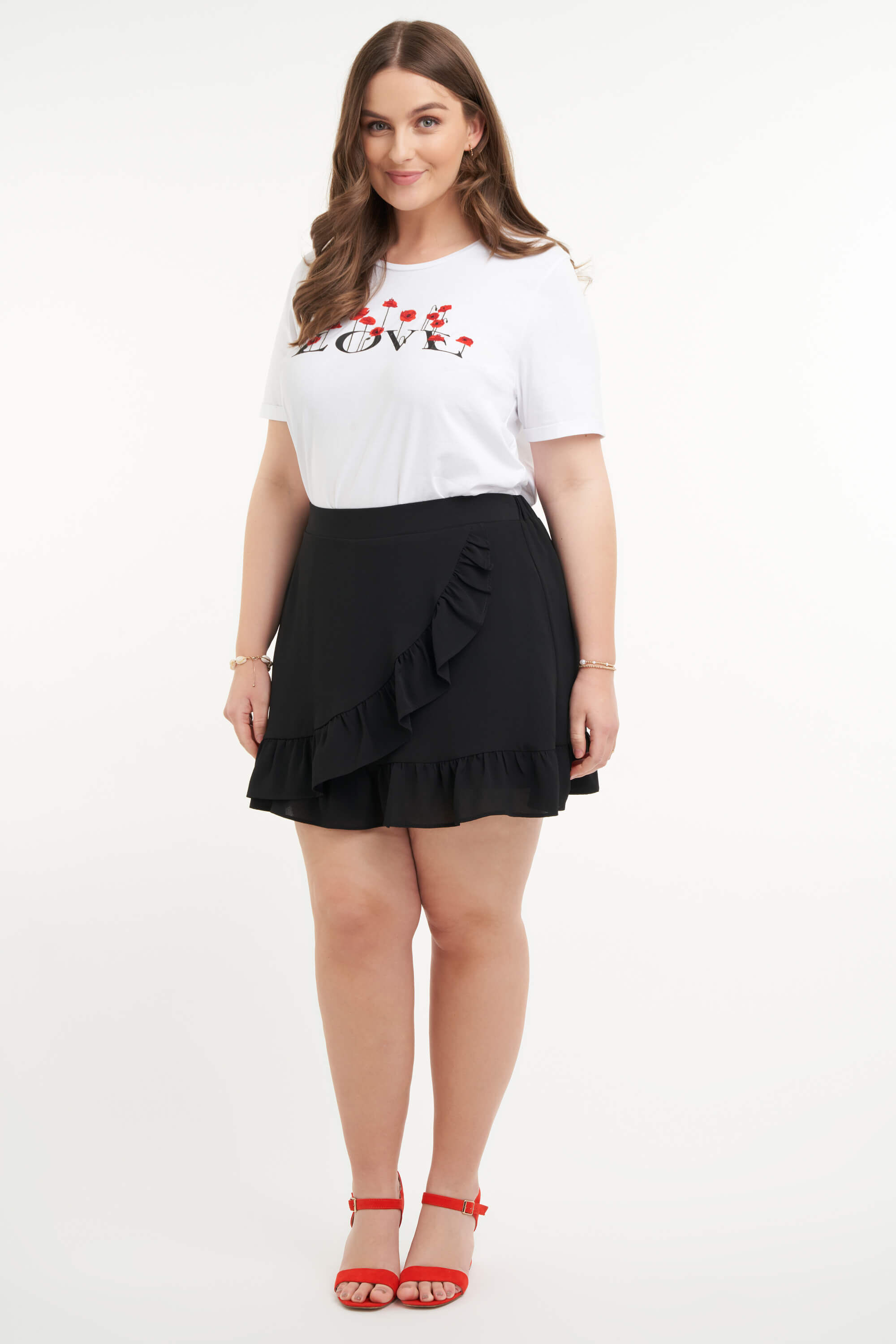 Skort mit R&uuml;schen image number 6