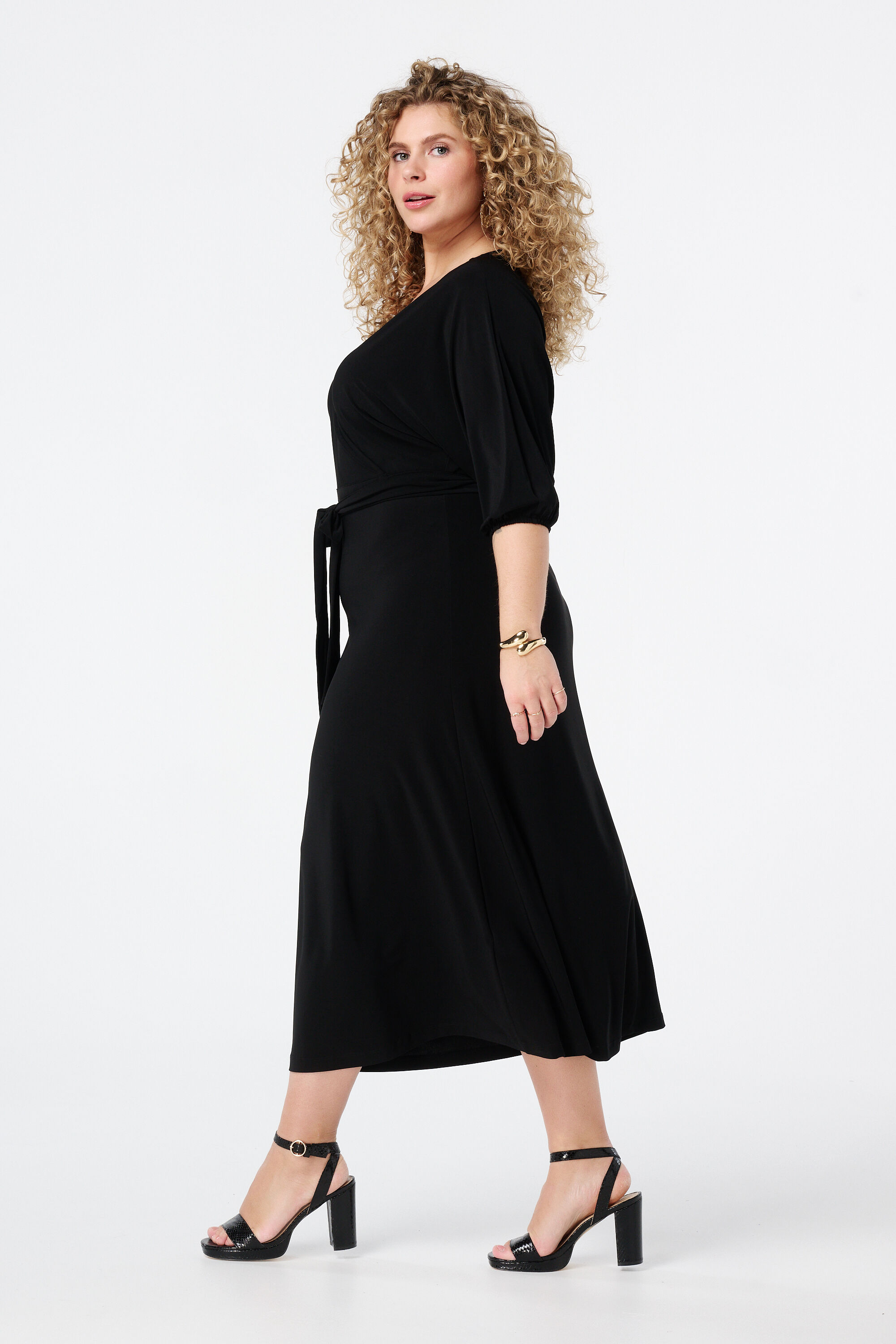 Maxikleid mit &Uuml;berschlag image number 5