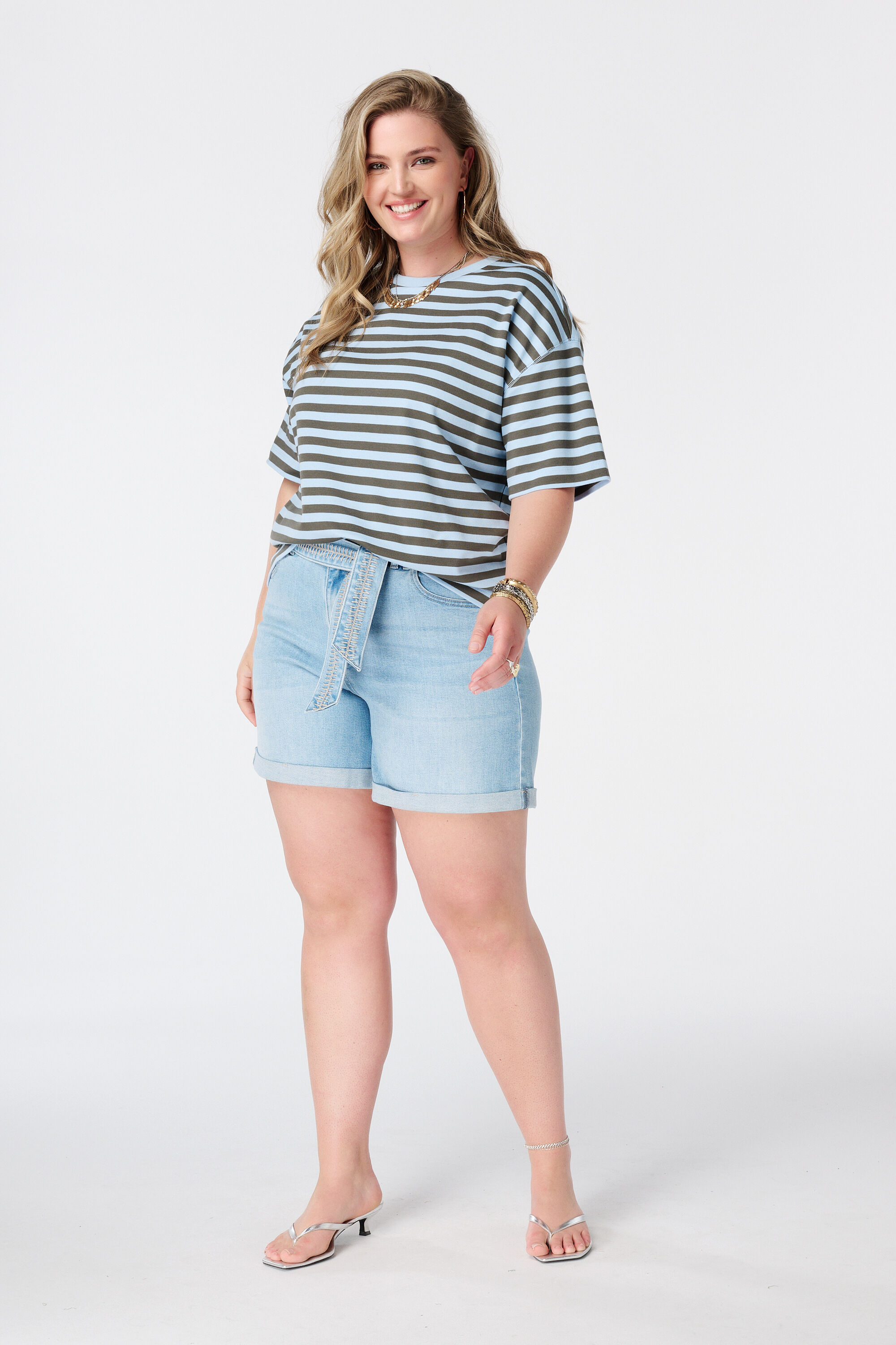 Gestreiftes T Shirt image number 5