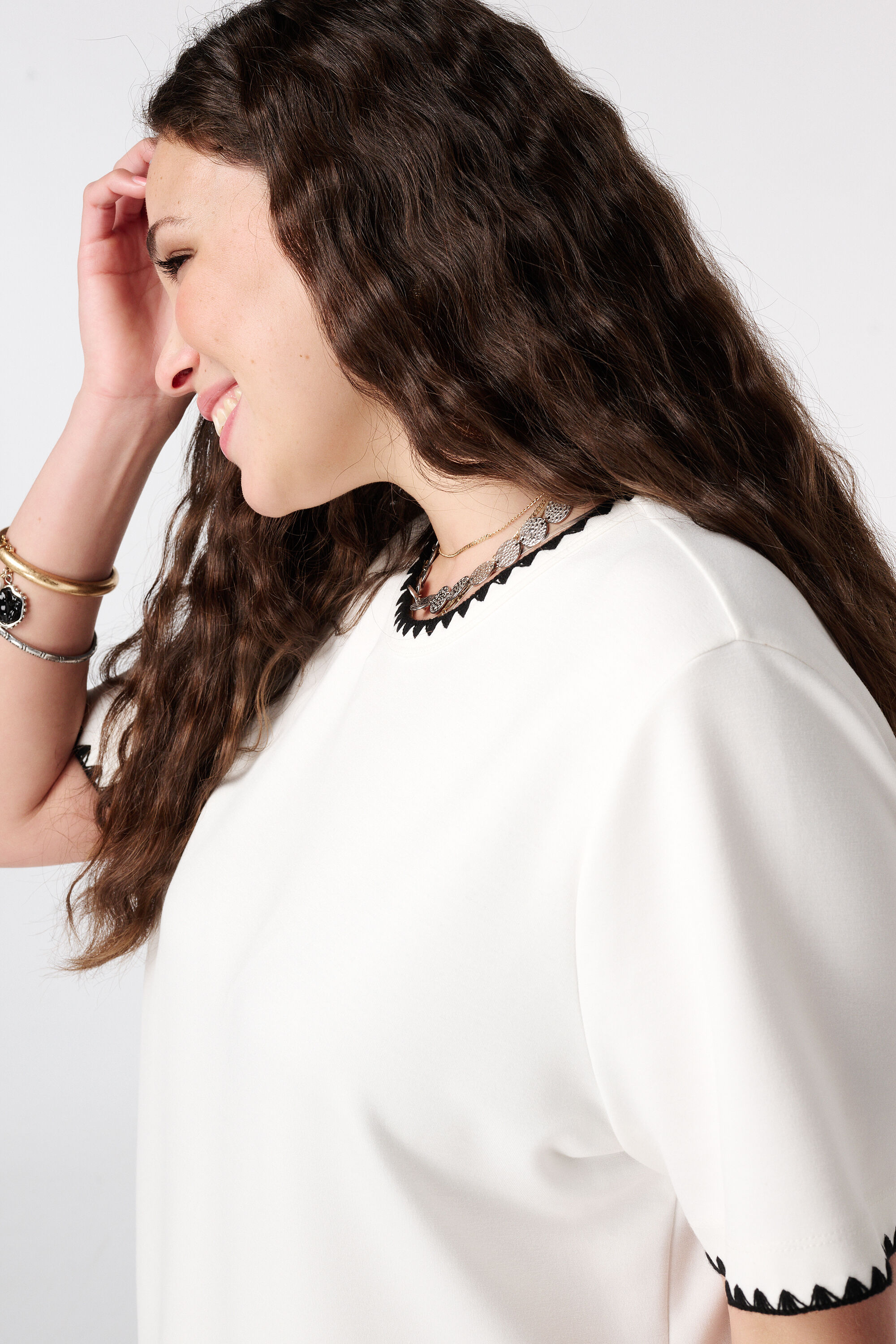 T-Shirt mit Ziern&auml;hten image number 4