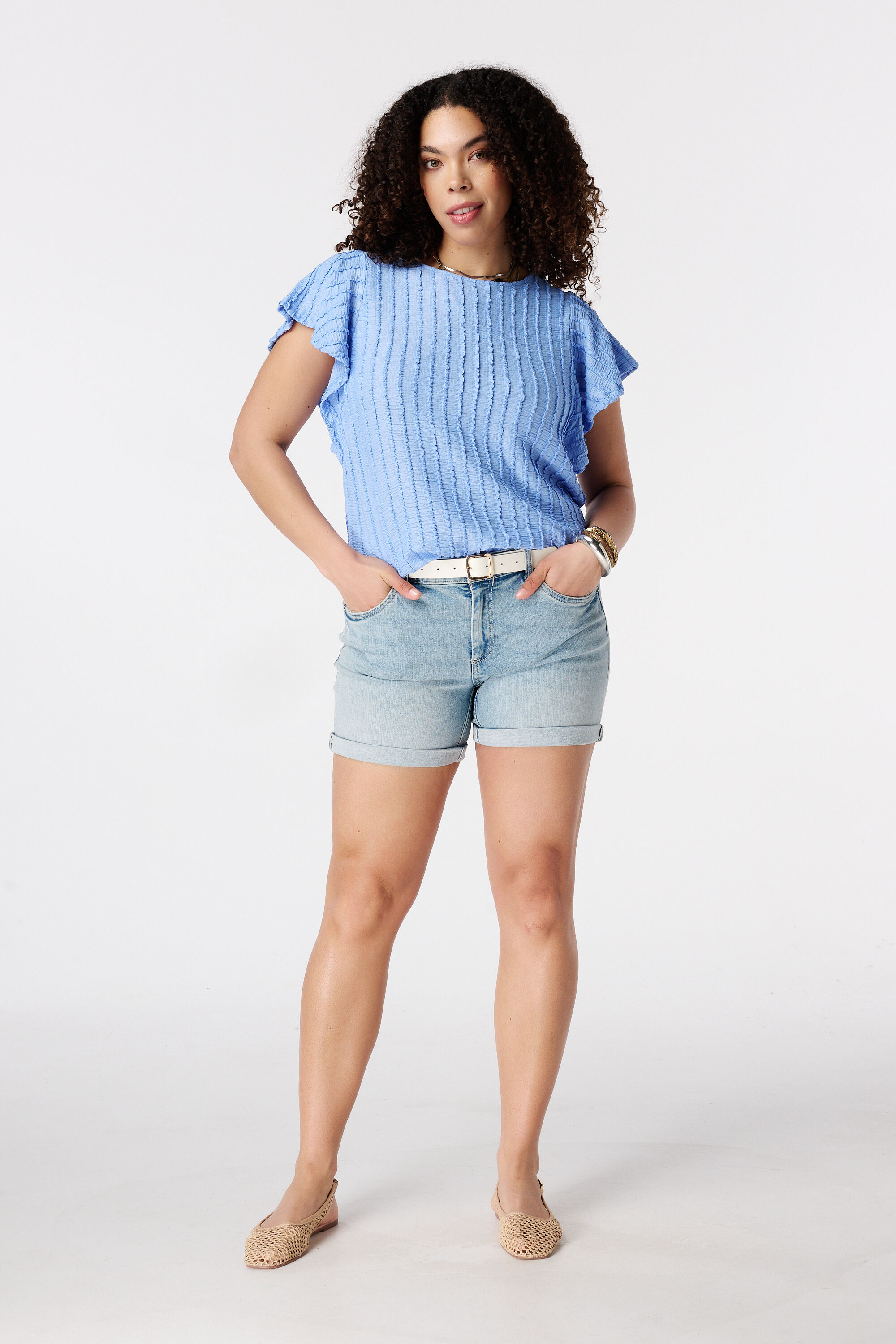 Top mit Schmetterlings&auml;rmeln image number 5