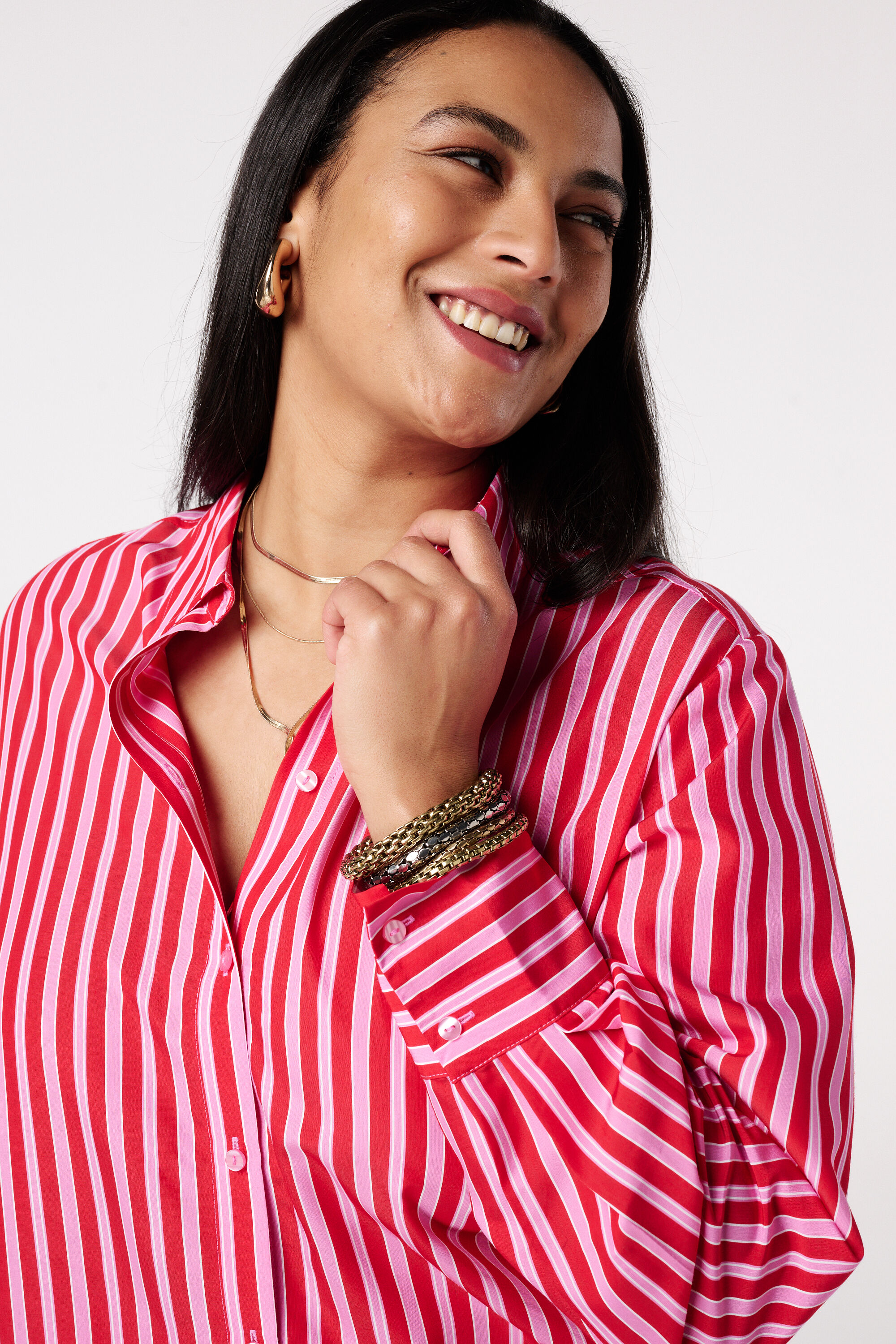 Gestreifte Bluse image number 4