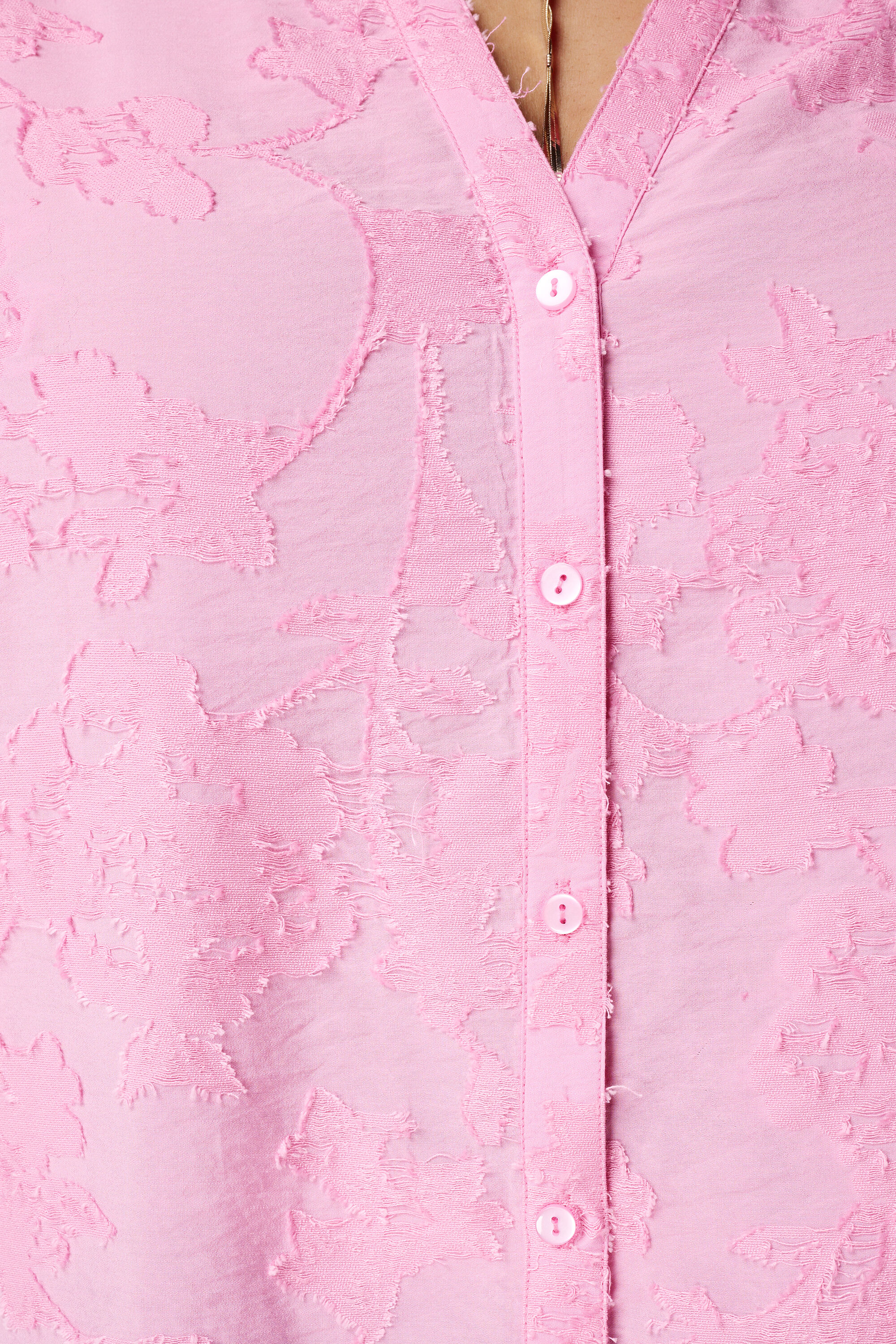 Broderie-Bluse mit Puff&auml;rmeln image number 6