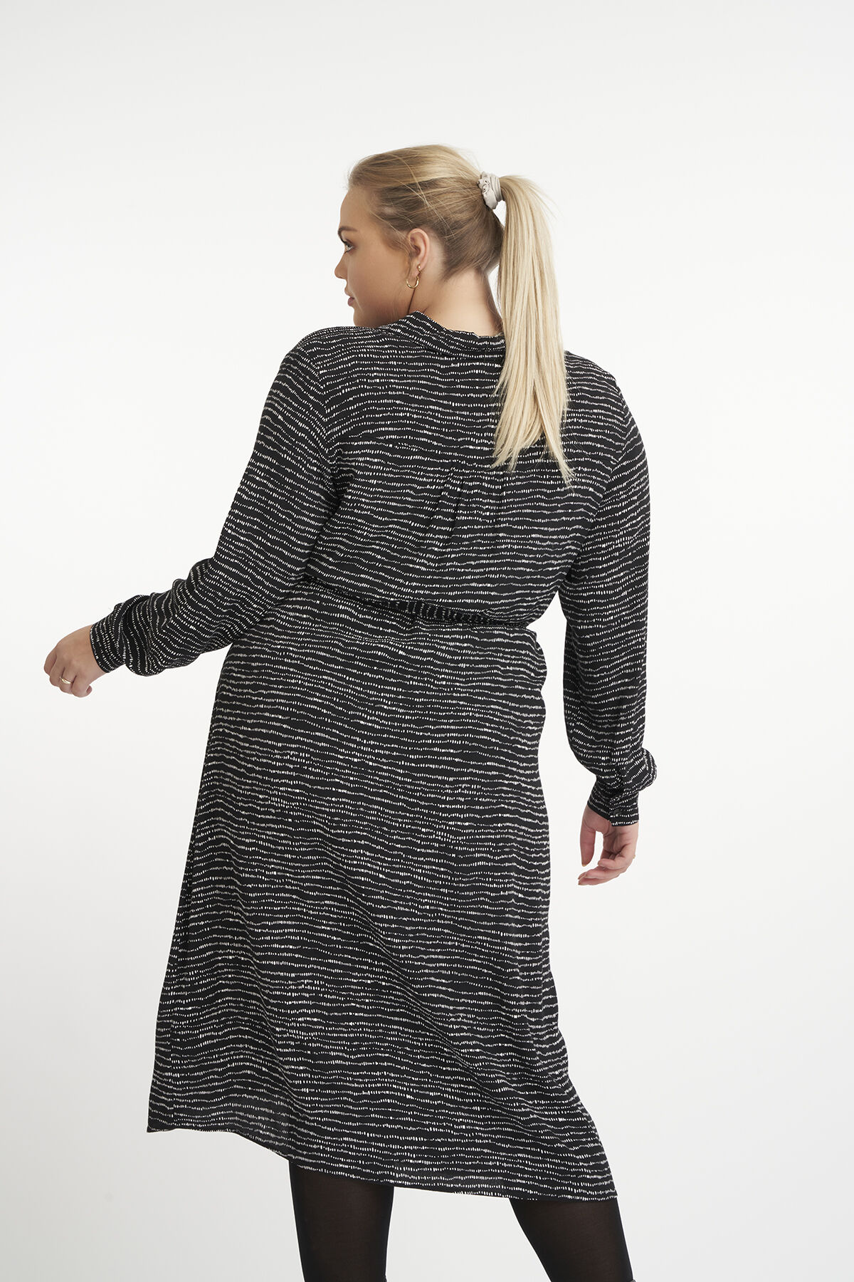 Midikleid mit Print image number 3