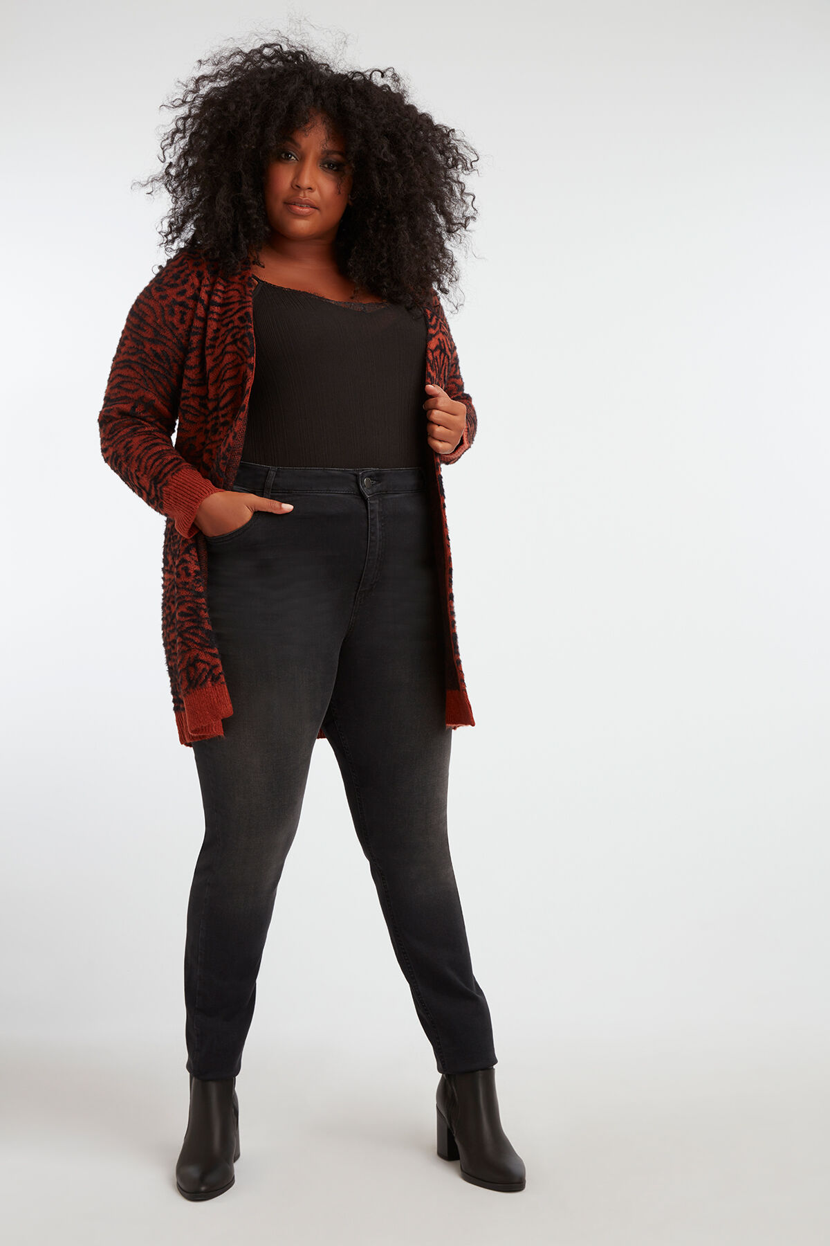 Offener Cardigan image number 4