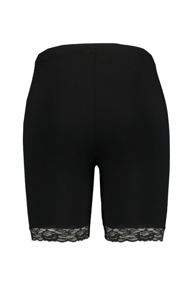 Kurze Leggings mit Spitze image number 2