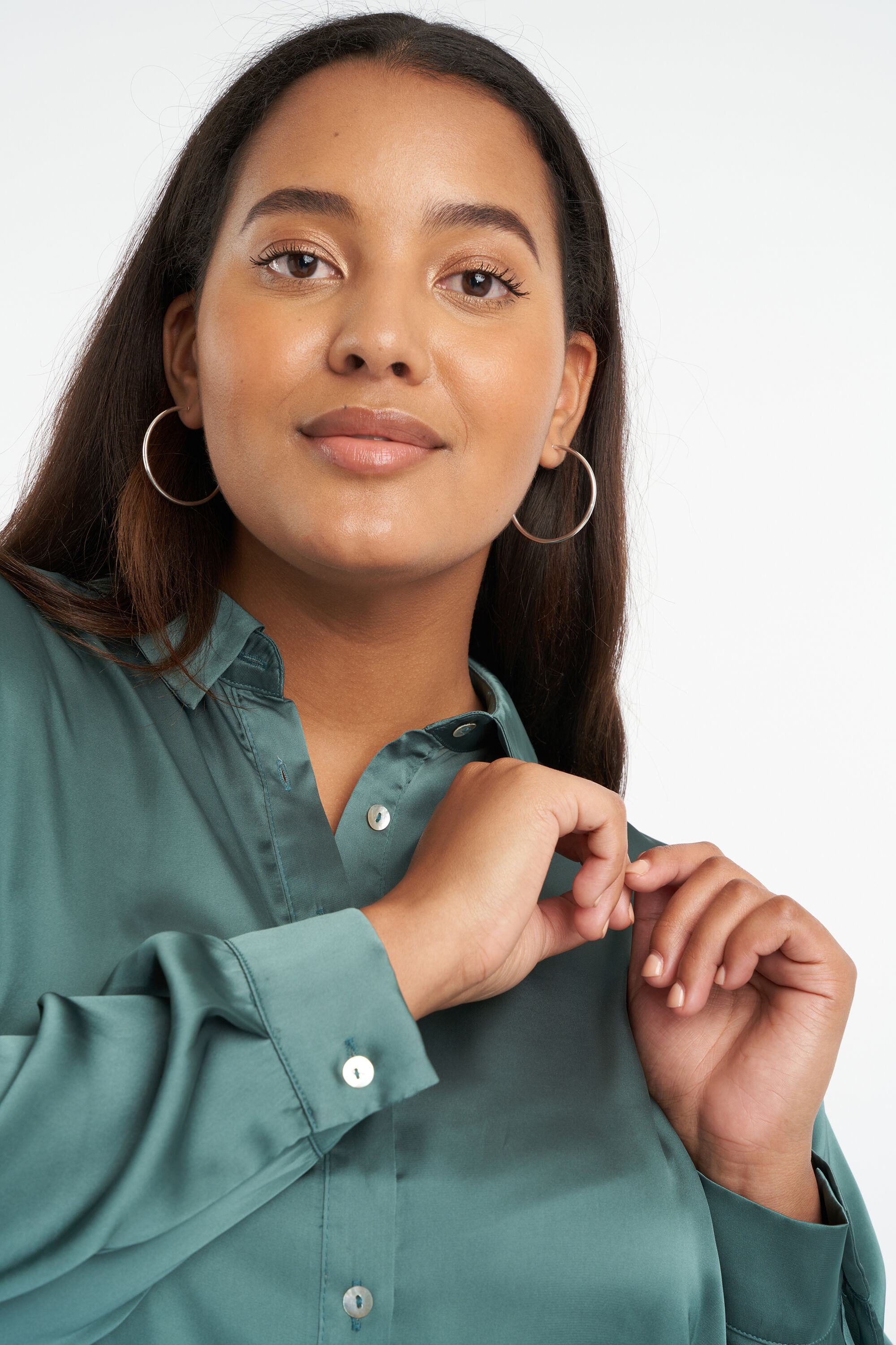 Satinbluse  image number 4