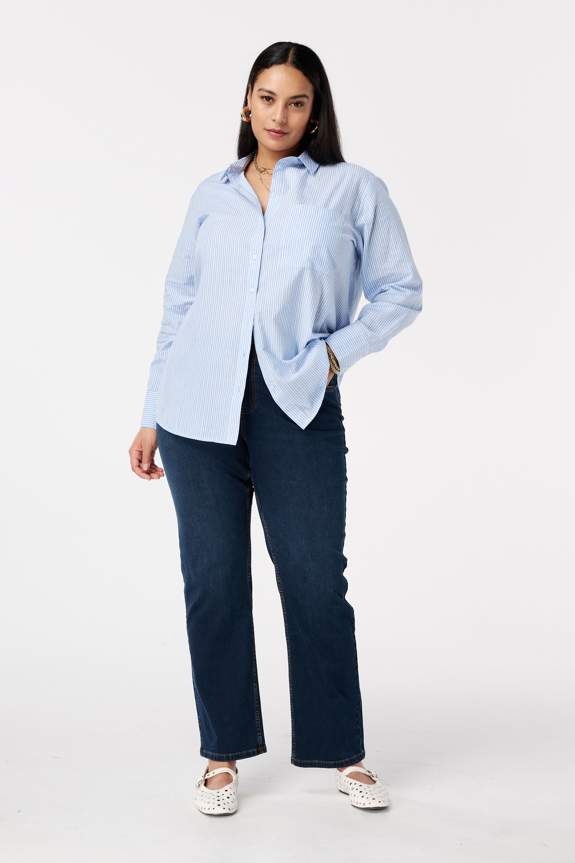 Gestreifte Bluse image number 5