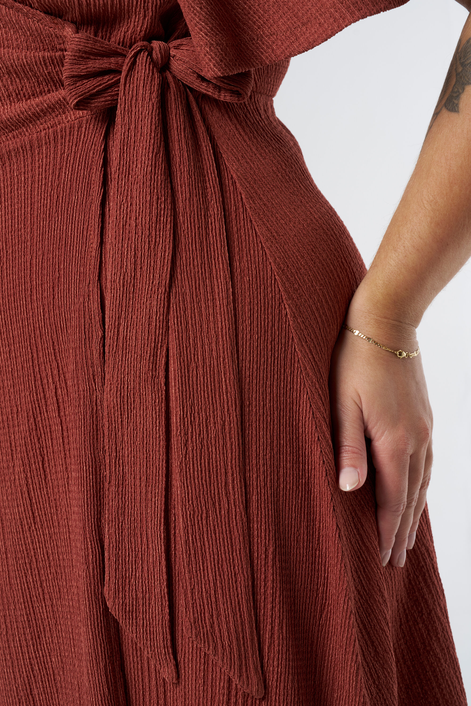 Mittellanges Wickelkleid  image number 4