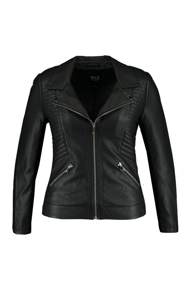 PU-Kunstlederjacke image number 1