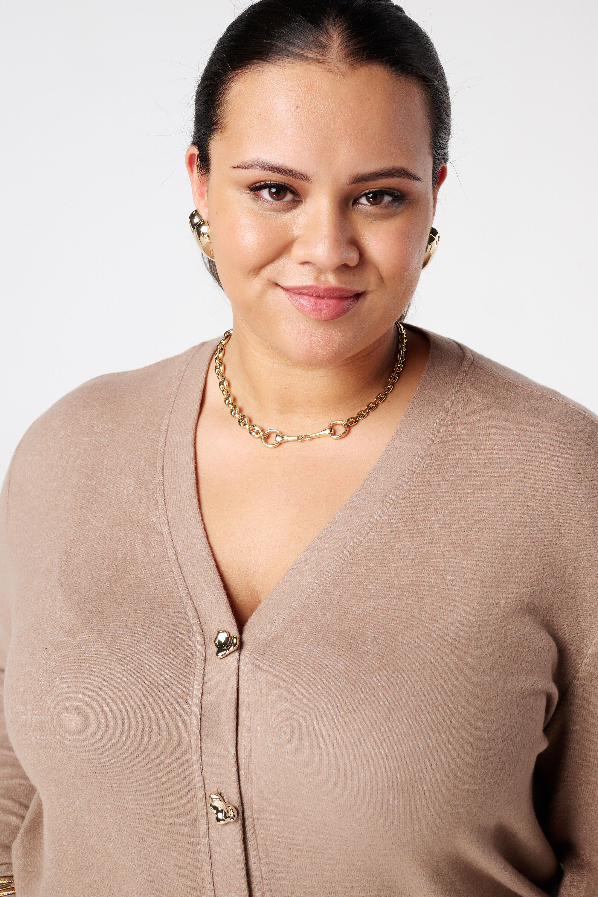 Weste mit goldenen Herzkn&ouml;pfen image number 4