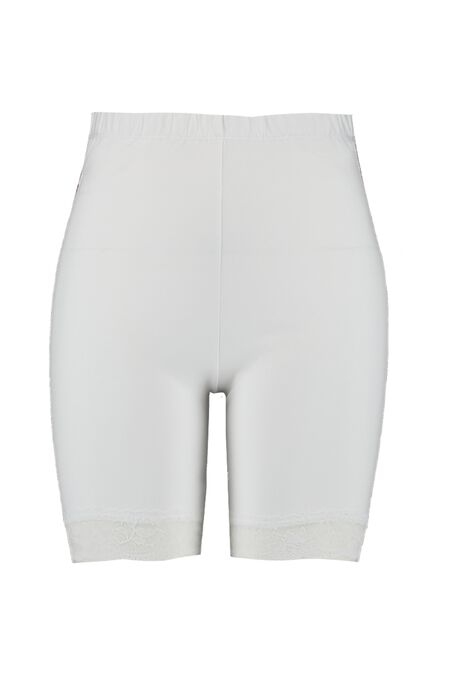 Kurze Leggings mit Spitze