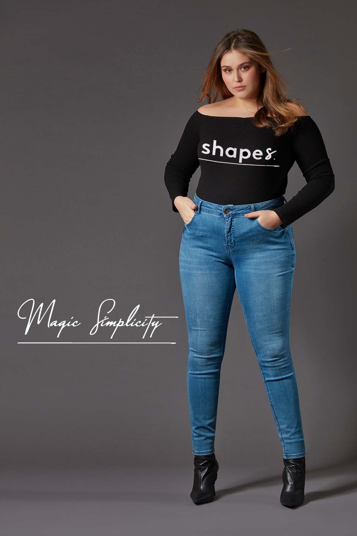 Magic Simplicity SHAPES Jeans image number 3