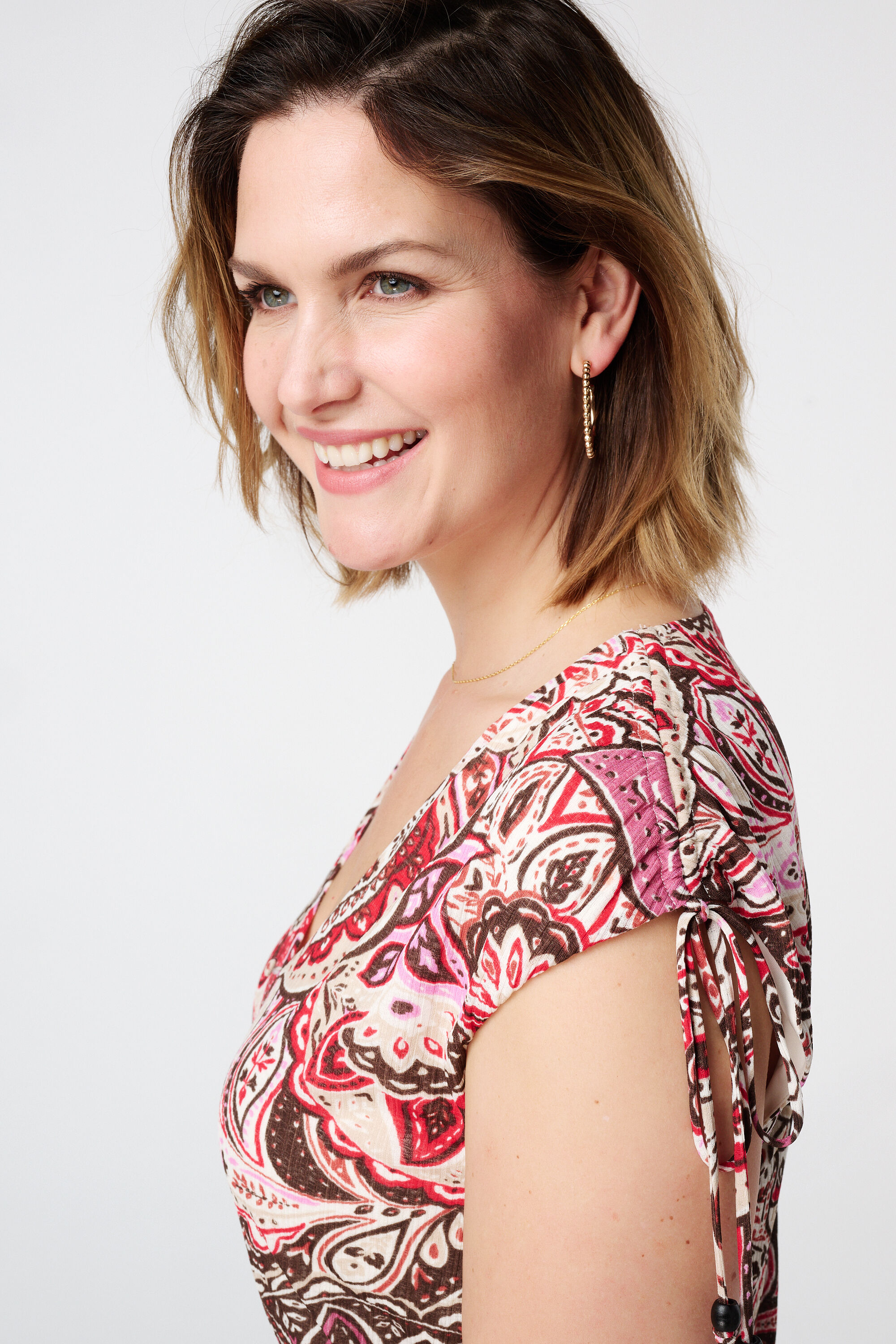 Midikleid mit Paisley-Print  image number 5