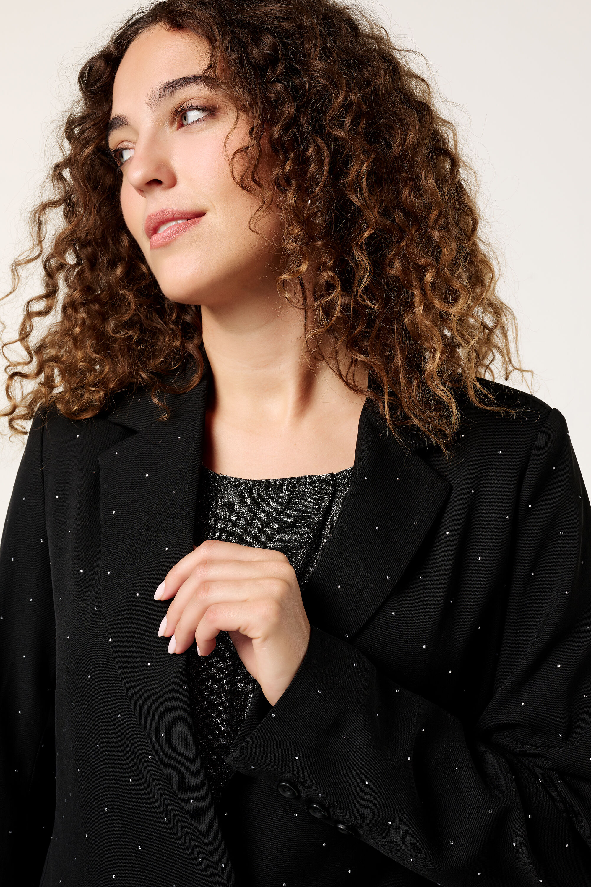 Blazer mit Strasssteinen  image number 4